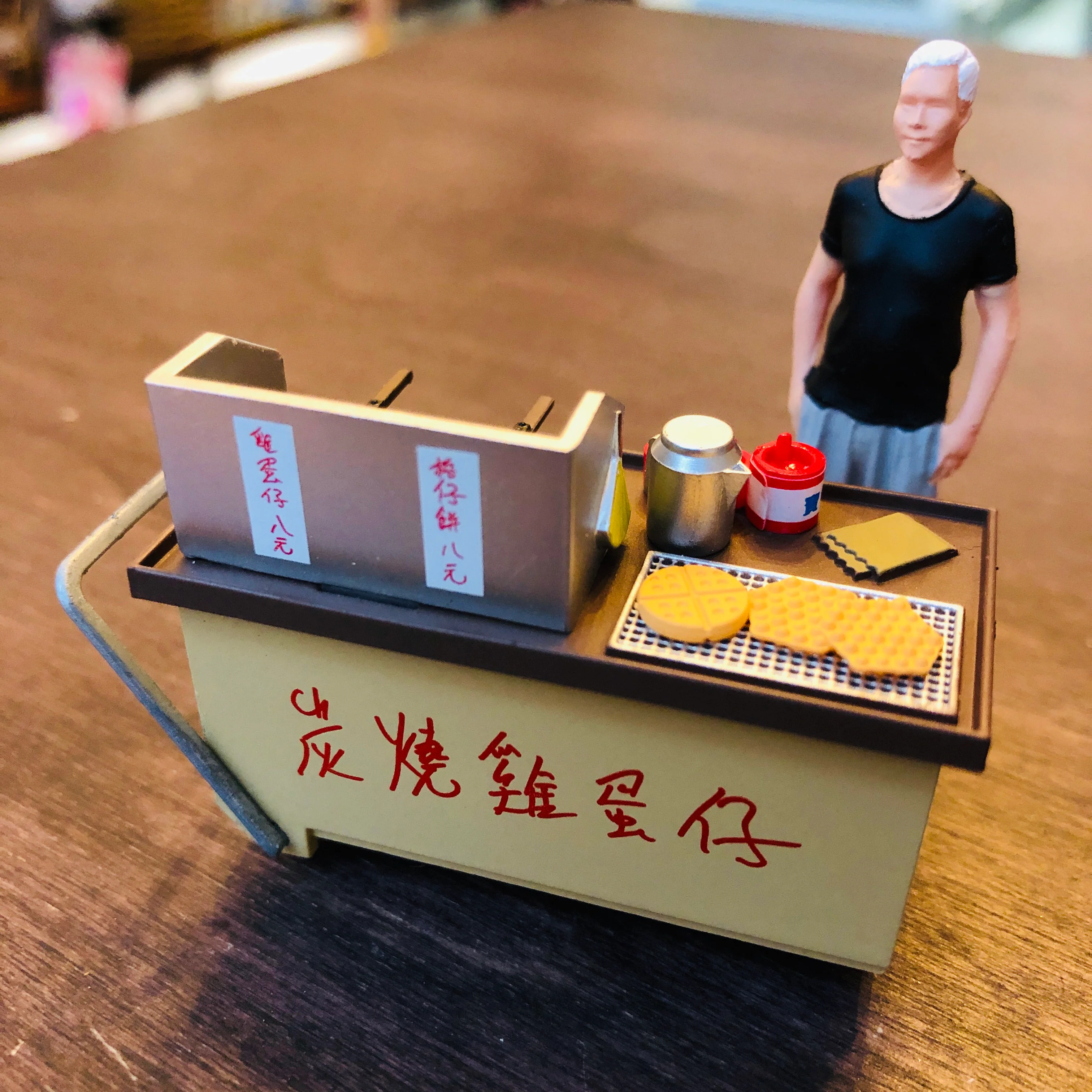 TINY 微影 1/35 Egg Puff Cartful 炭燒雞蛋仔車仔檔 02 (ATC35006) - Image 2