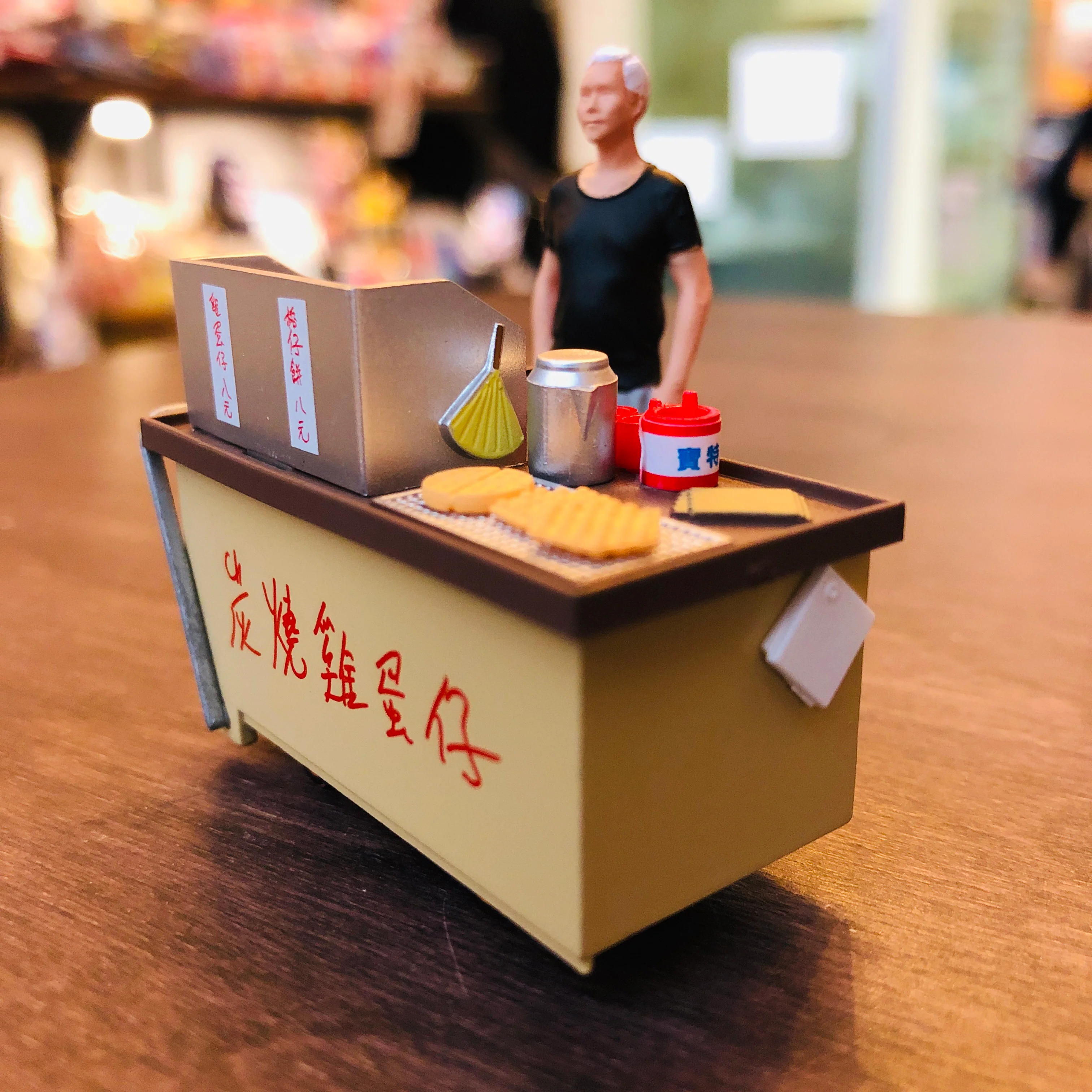 TINY 微影 1/35 Egg Puff Cartful 炭燒雞蛋仔車仔檔 02 (ATC35006) - Image 4
