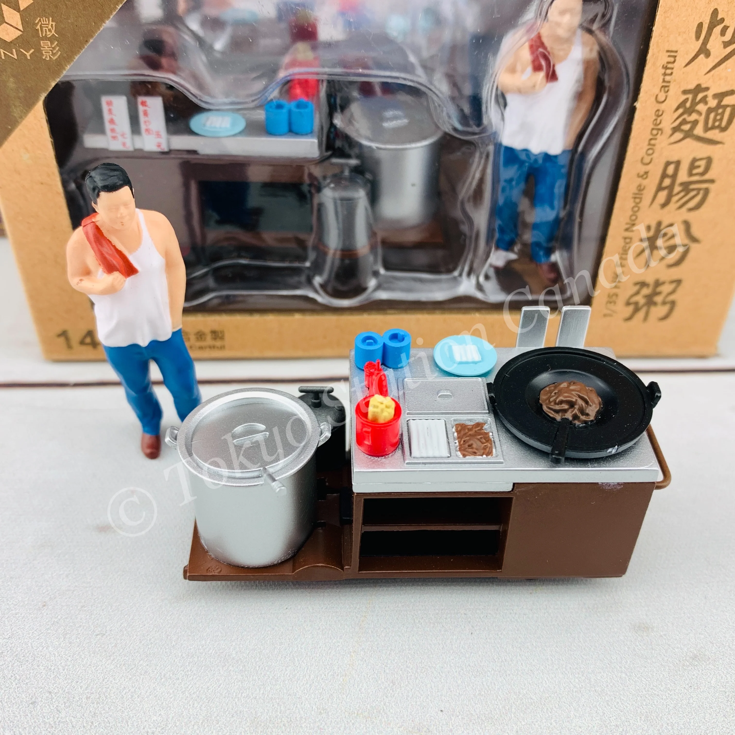 TINY 微影 1/35 Fried Noodle & Congee Cartful 炒麵腸粉粥檔 05 (ATC35009) - Image 2