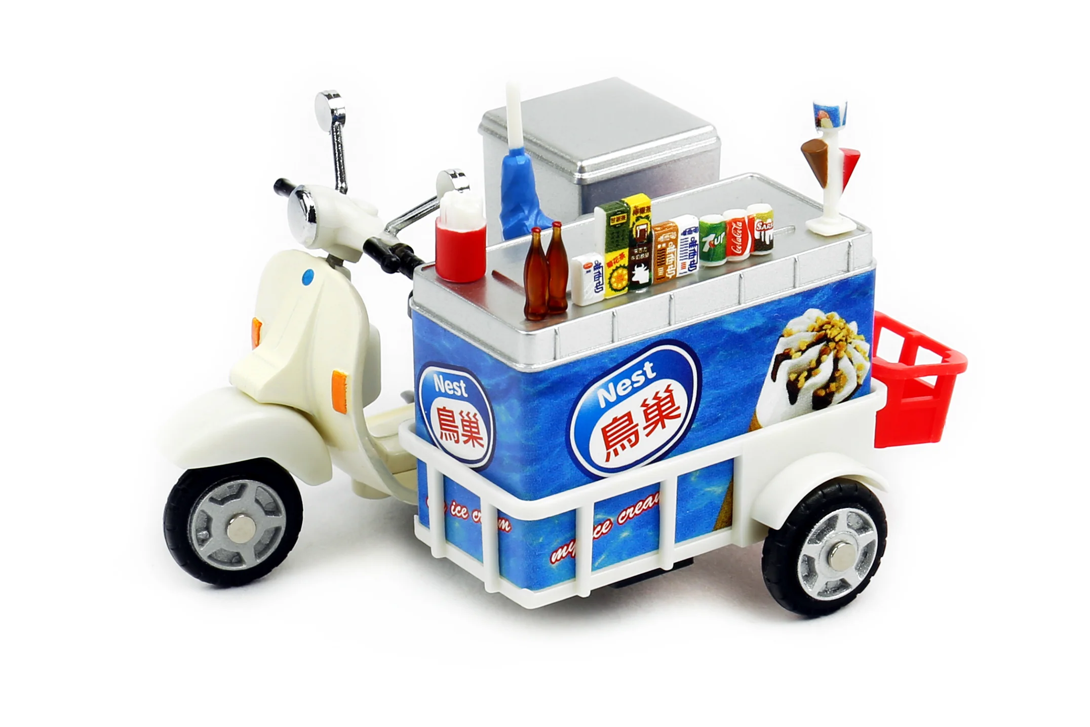 TINY 微影 1/35 Hong Kong Ice Cream Motorcycle 香港雪糕電單車 - Image 2