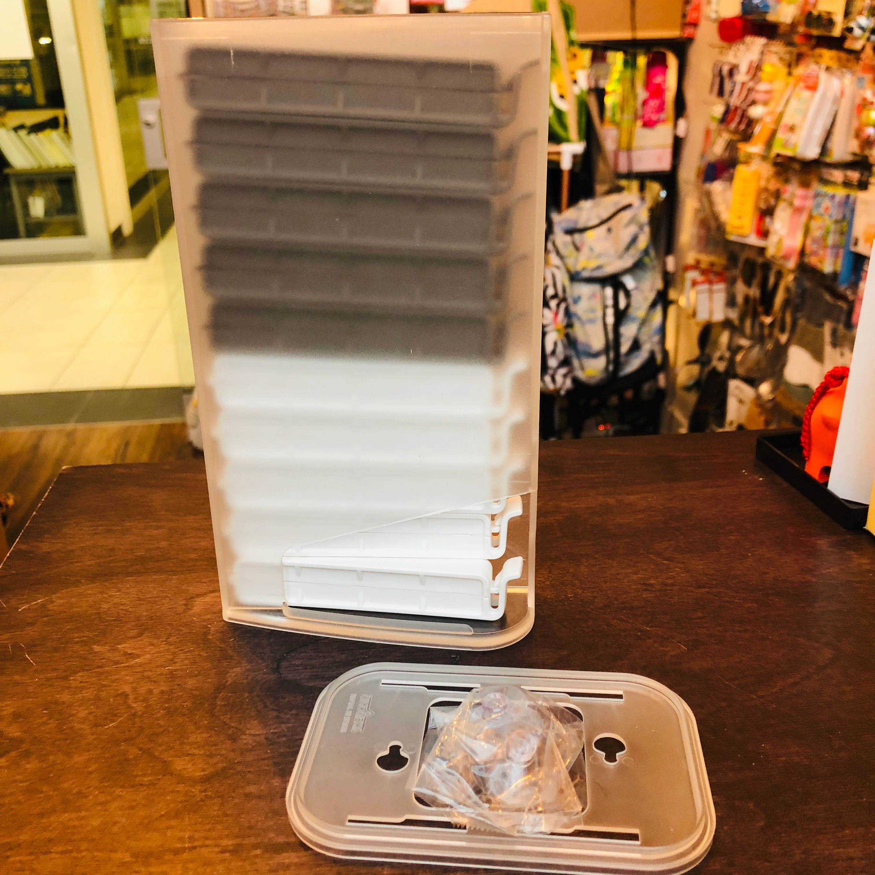 AKEBONO 10pcs Plastic Sealing Bag Clip Set - White and Brown ST-3013 - Image 8