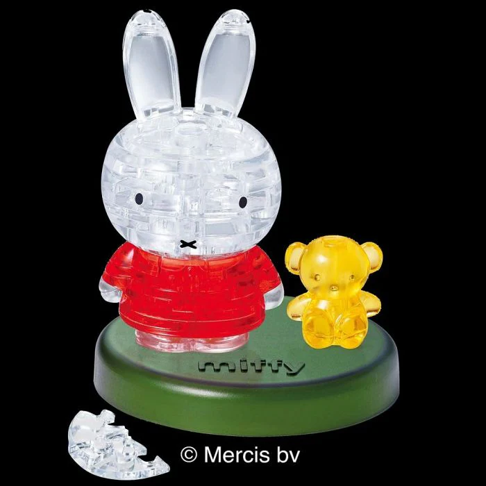 3D Jigsaw Puzzle miffy Yellow Bear 38 pcs 50176 - Image 3