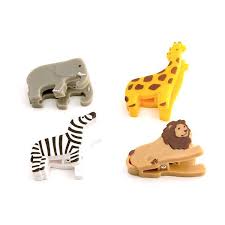 4pcs Midori Magnetic Clip Set - Safari - Image 2