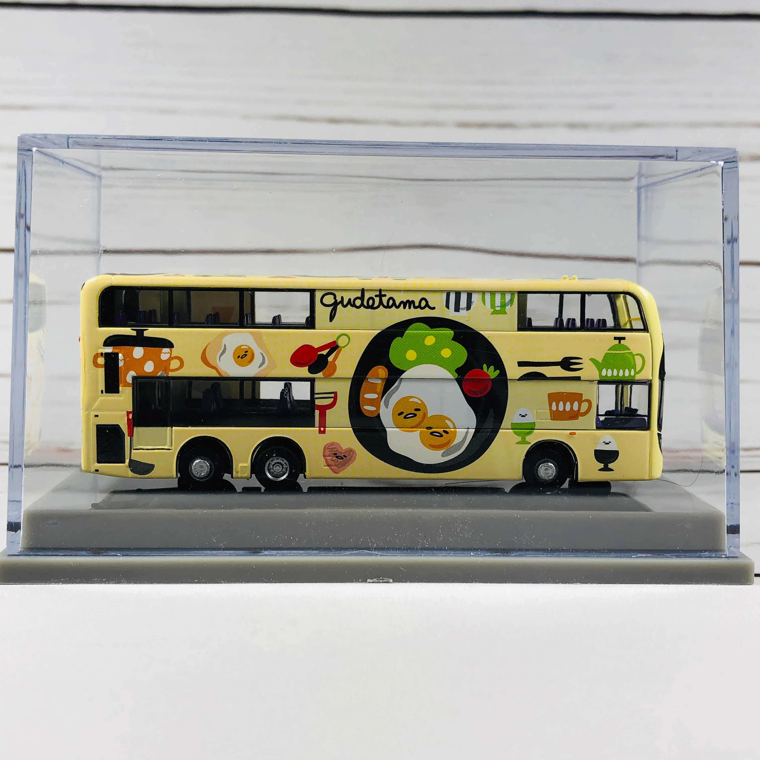 80M Diecast Gudetama Bus CR120002 - Image 2
