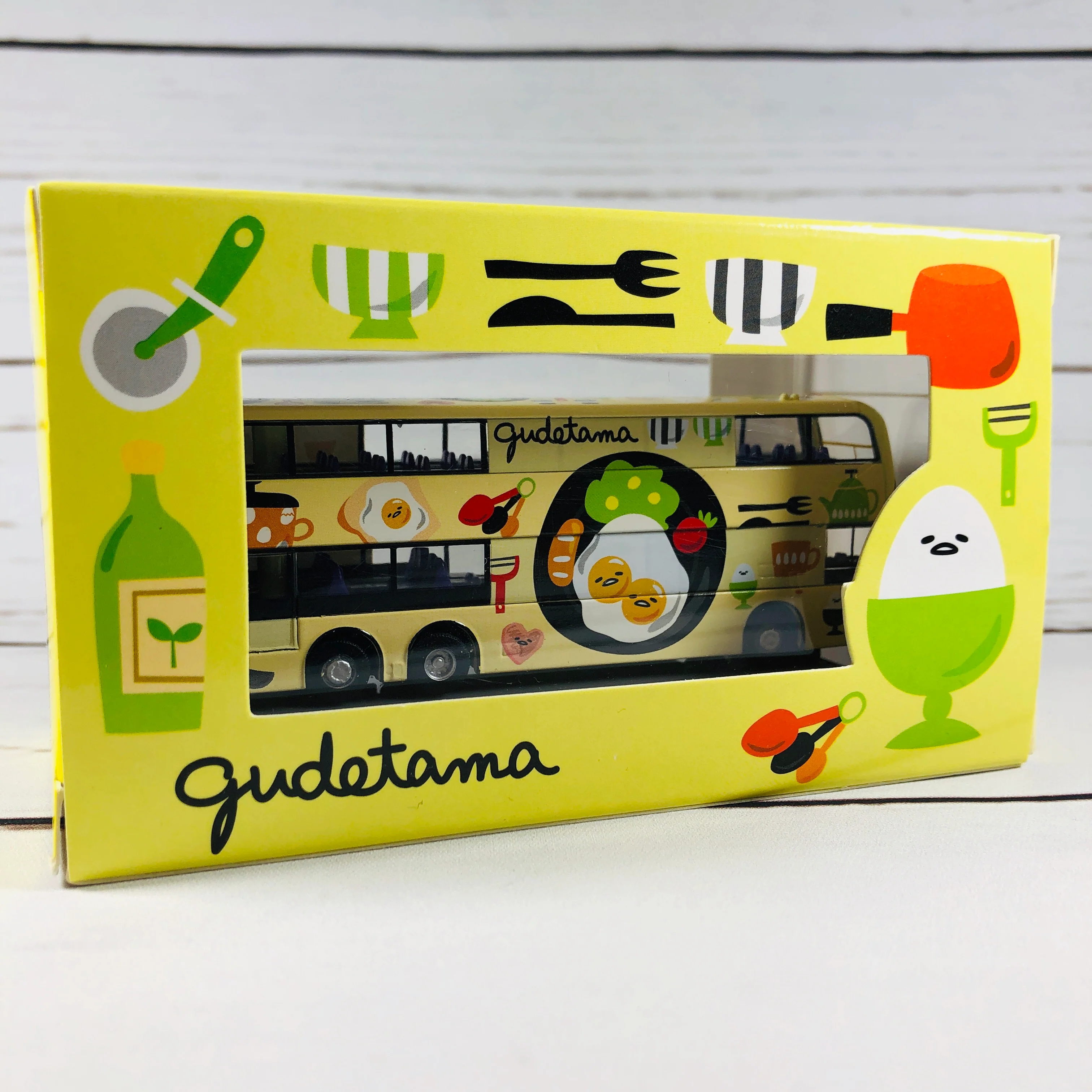 80M Diecast Gudetama Bus CR120002 - Image 4