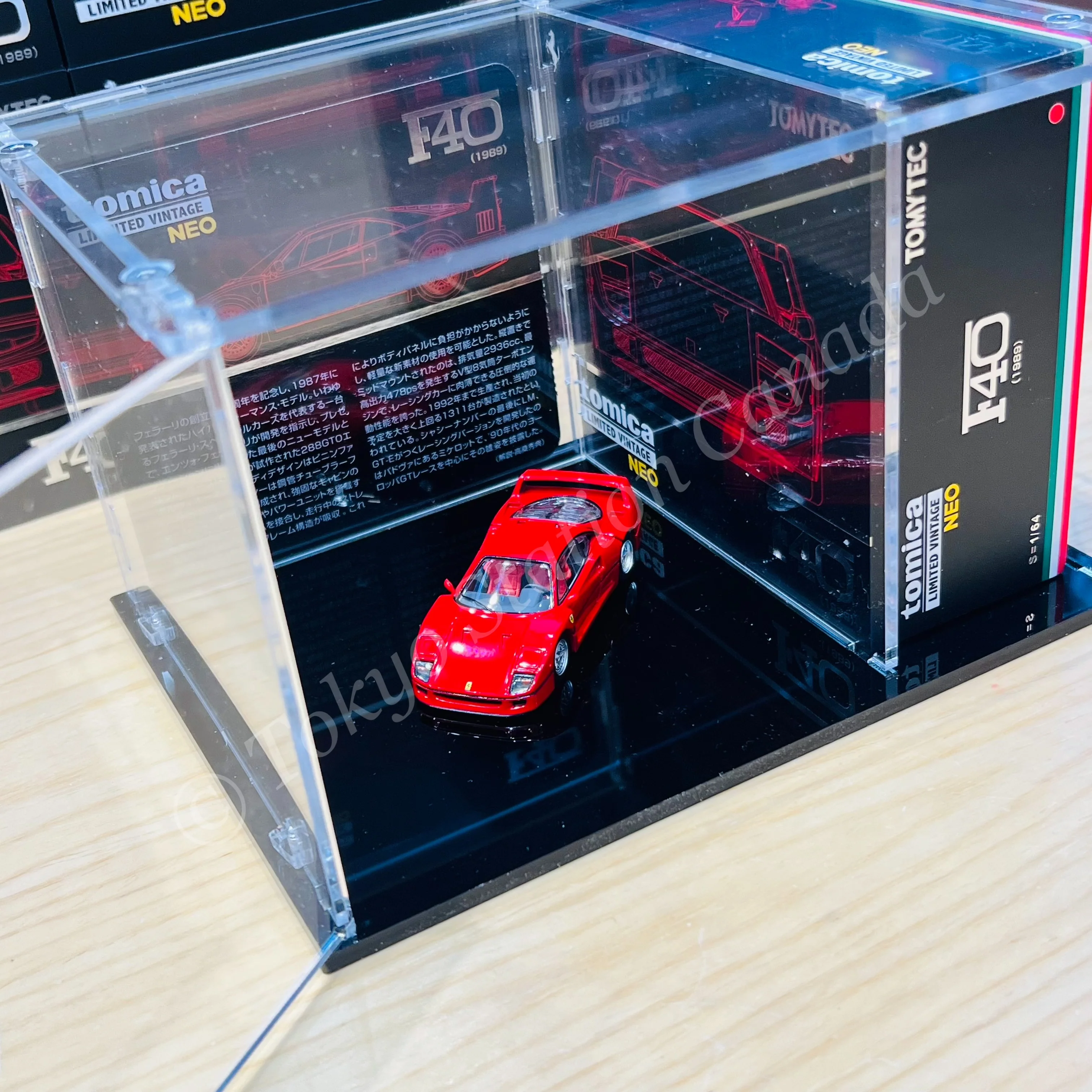 Acrylic Display Case TLV-A01 for TLVN Square Box - Image 3