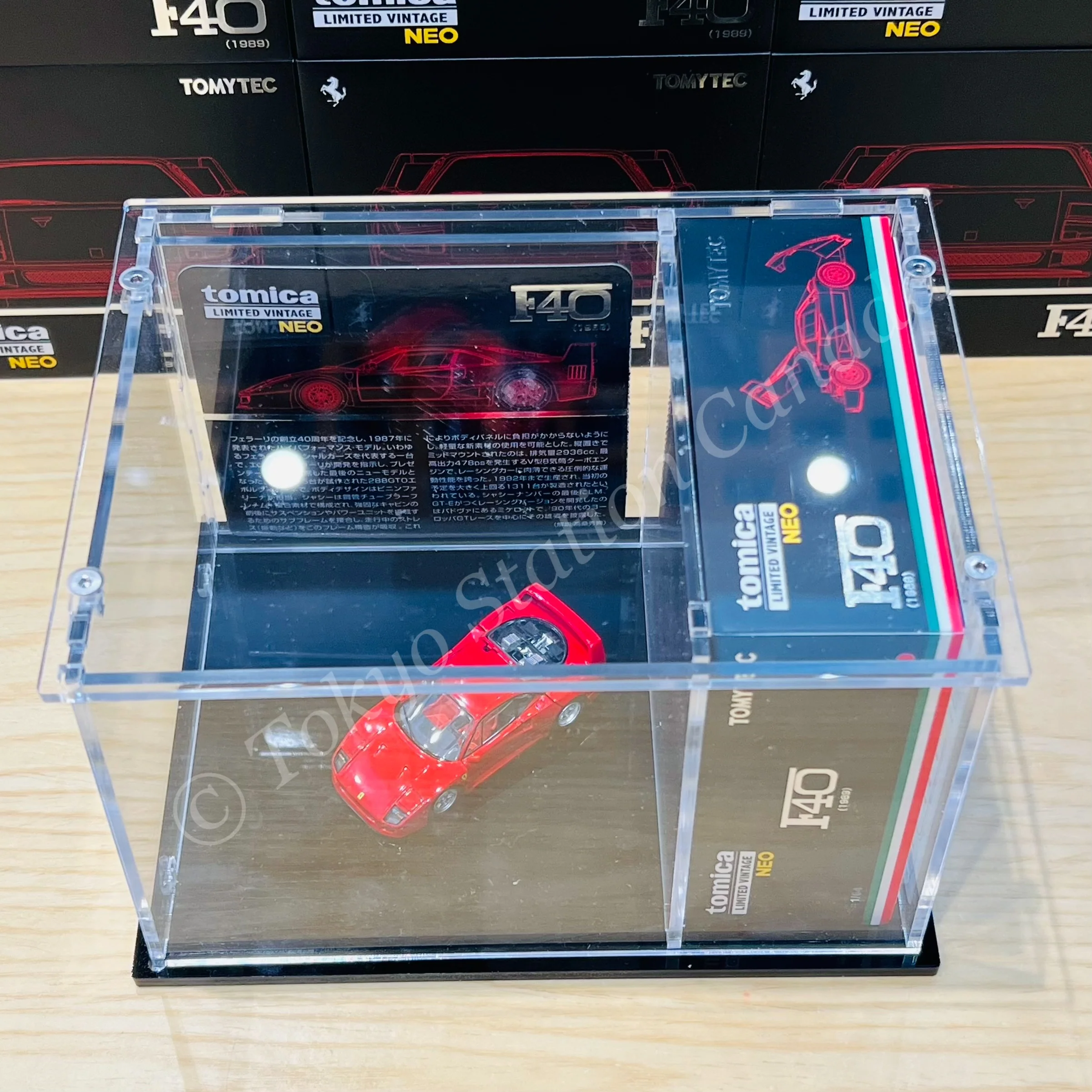 Acrylic Display Case TLV-A01 for TLVN Square Box - Image 4