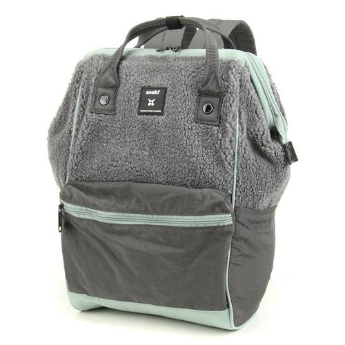 anello® Faux Fur Backpack Grey - Image 2
