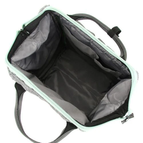 anello® Faux Fur Backpack Grey - Image 4