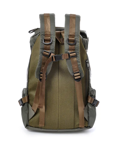 anello ®Japan Nylon WESTERN' IT Backpack - KHAKI  AT-28391 - Image 3
