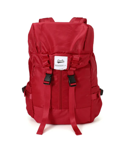 anello ®Japan Nylon WESTERN' IT Backpack - RED  AT-28391 - Image 3