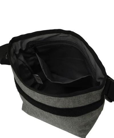 anello® Japan Heavyweight polyester canvas mini-mini messenger - Grey - Image 2