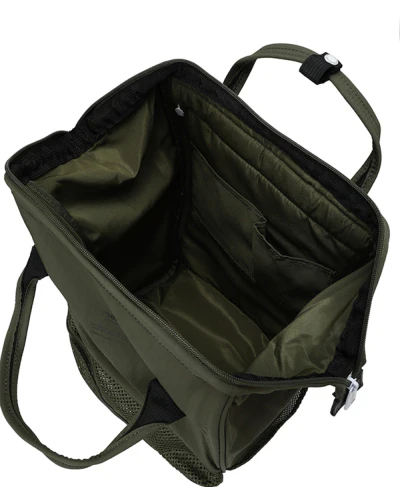 anello® Japan Mesh mouthpiece backpack Khaki - Image 2