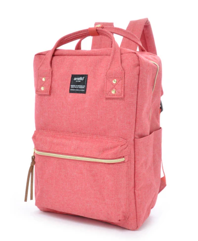 anello® Japan Square Rucksack - Pink - Image 2