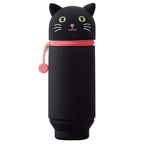 Animal "Standing" BIG Pencil Case - 03 Black Cat - Image 2