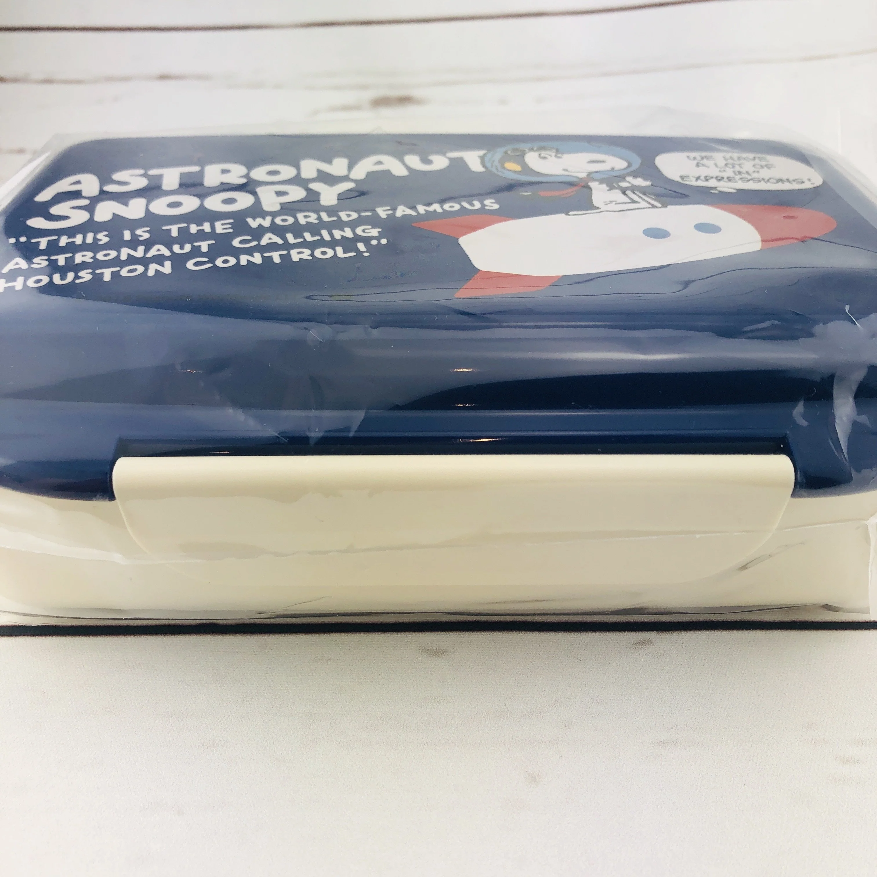 Astronaut Snoopy Lunch Box Set Made in Japan - Image 3