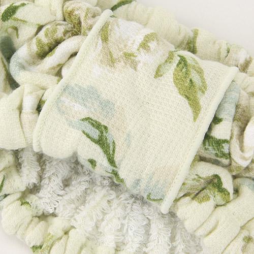 Bath Hair Band - Beige flower - Image 2