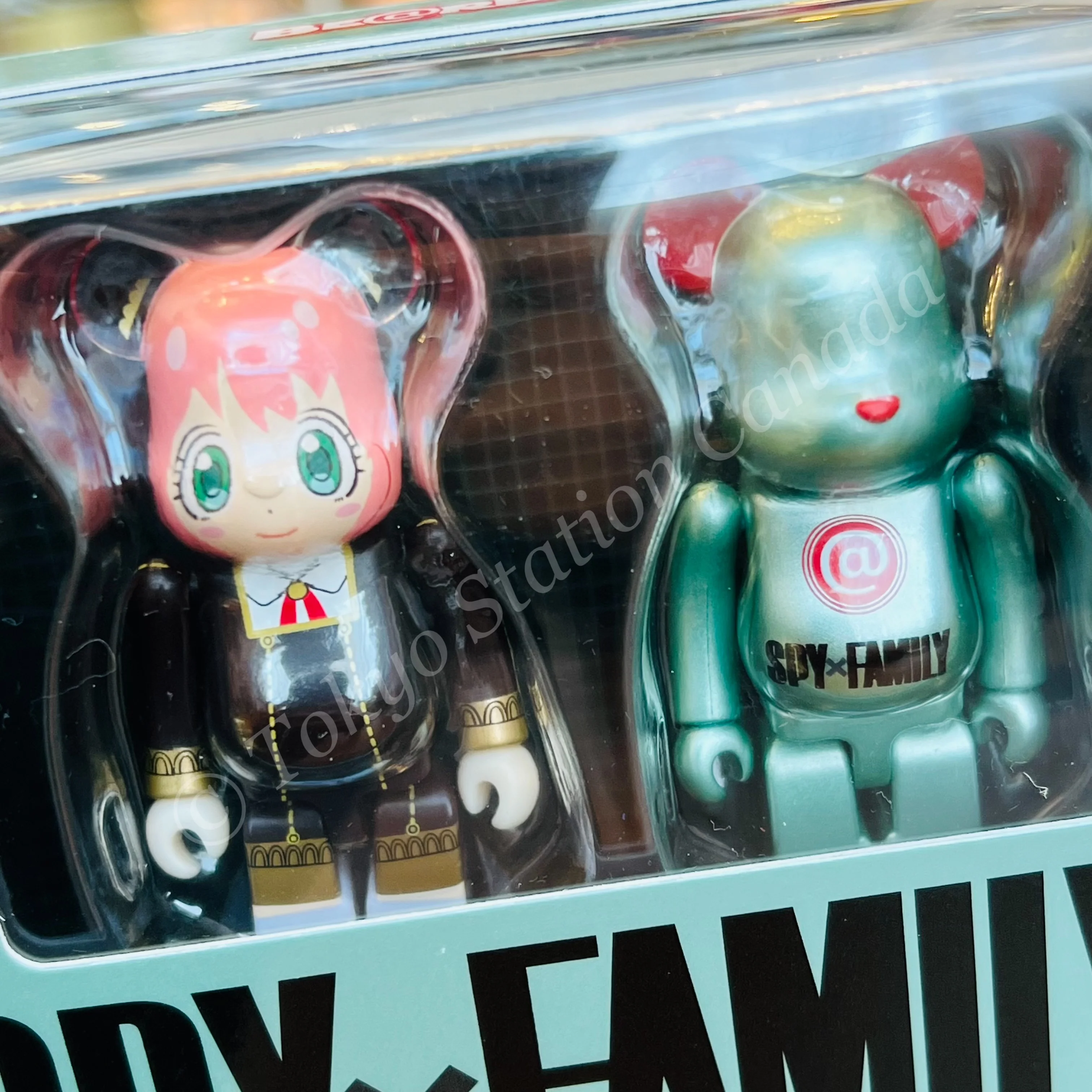 BEARBRICK SPY x FAMILY 100% 2 PCS - Image 2