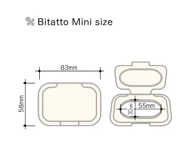 Bitatto ~ The Very Hungry Caterpillar Reusable Baby Wipes Lid - Caterpillar & Strawberry (Mini Size) - Image 5