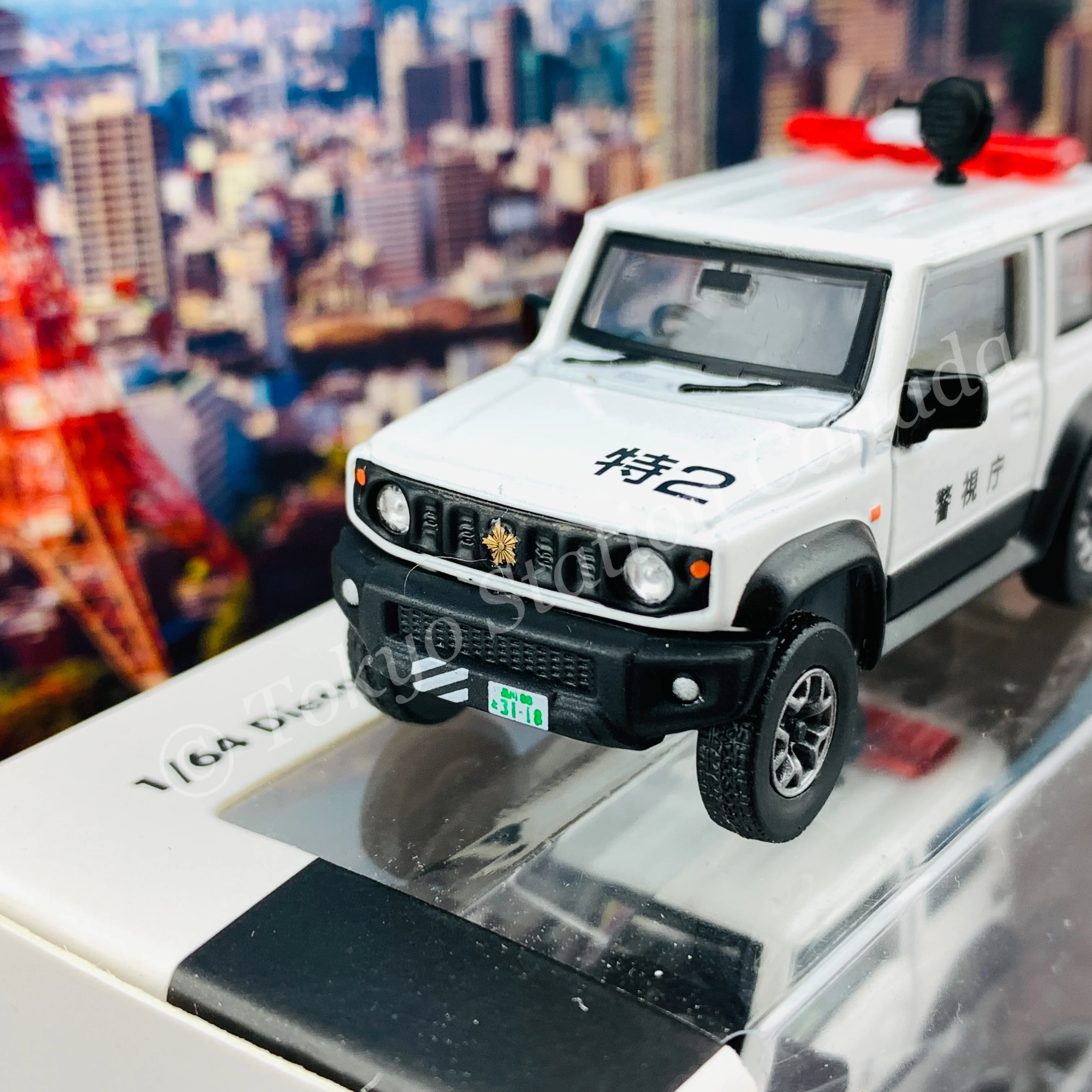 BM CREATIONS JUNIOR 1/64 Suzuki Jimny (JB74) 2019 特車二課 (2019 Toy Soul Show Edition) 64B0031 - Image 3