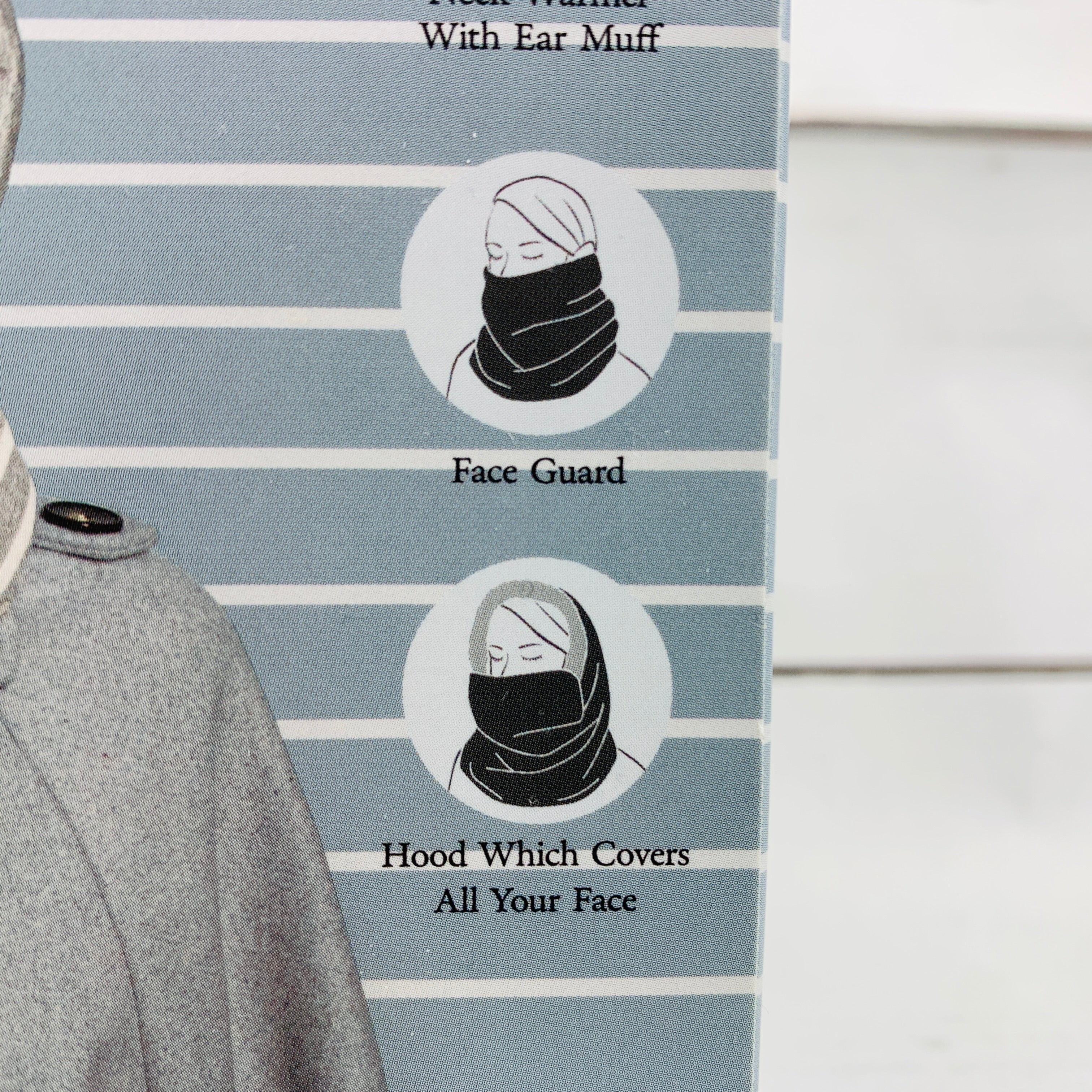BOA 5 Way Neck Roll - Gray Border - Image 6