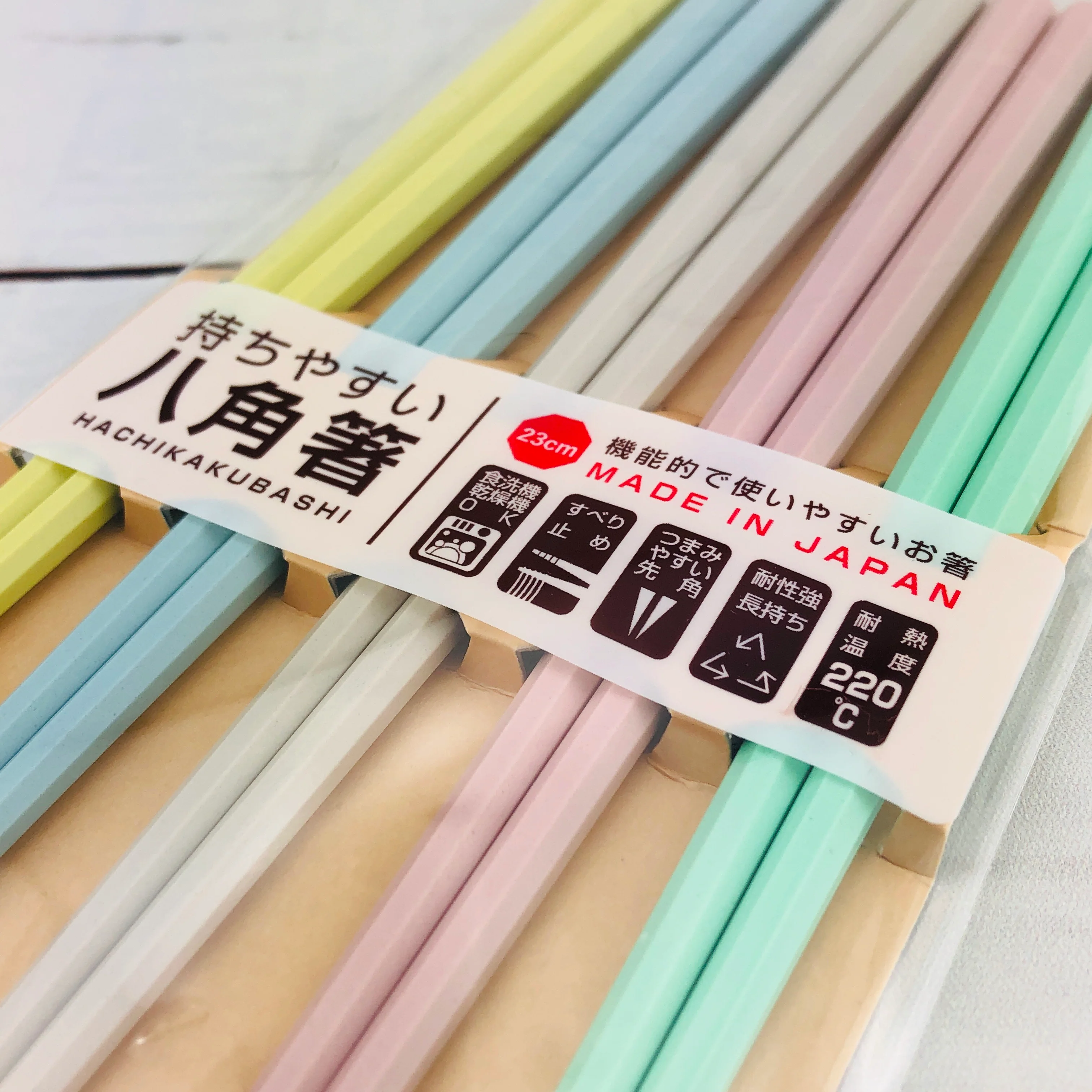 Hachikakubashi Chopsticks 5 pairs - Image 2