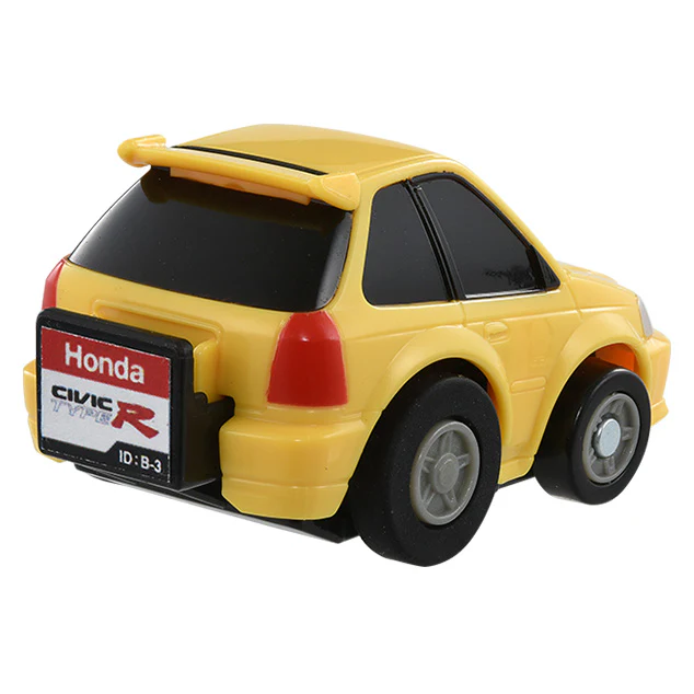 CHORO-Q e-06 Honda Civic Type R (EK9) First Edition (Choro Q coin included) 4904810208990 - Image 6