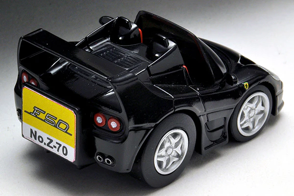 CHORO-Q ZERO Z-70b FERRARI F50 Convertible BLACK - Image 4