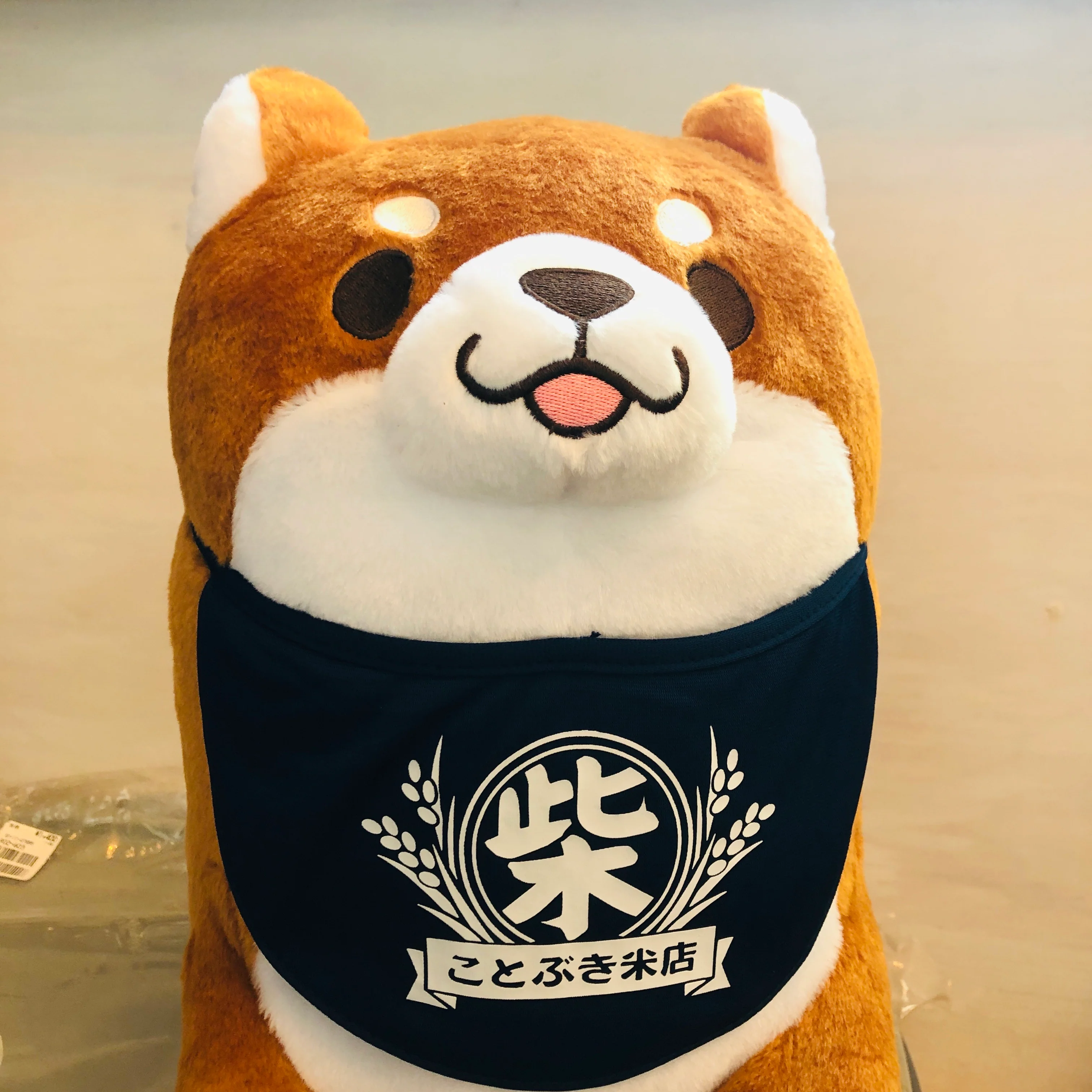 Chuken Mochi Shiba Plush Toy by SK Japan 13267 Brown - Image 2