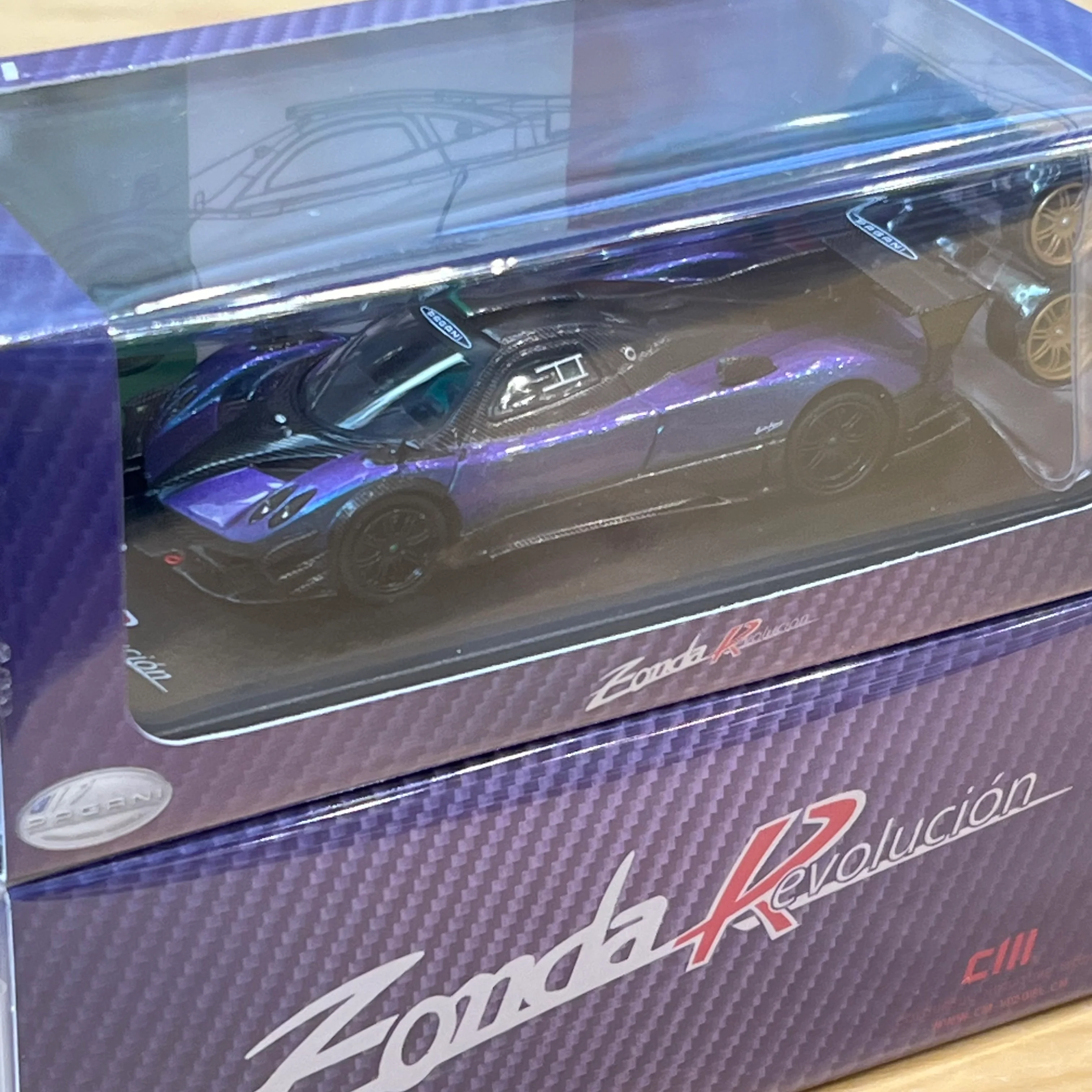 CM MODEL 1/64 Pagani Zonda Revolucion Chameleon CM64-Revolution-09 - Image 3