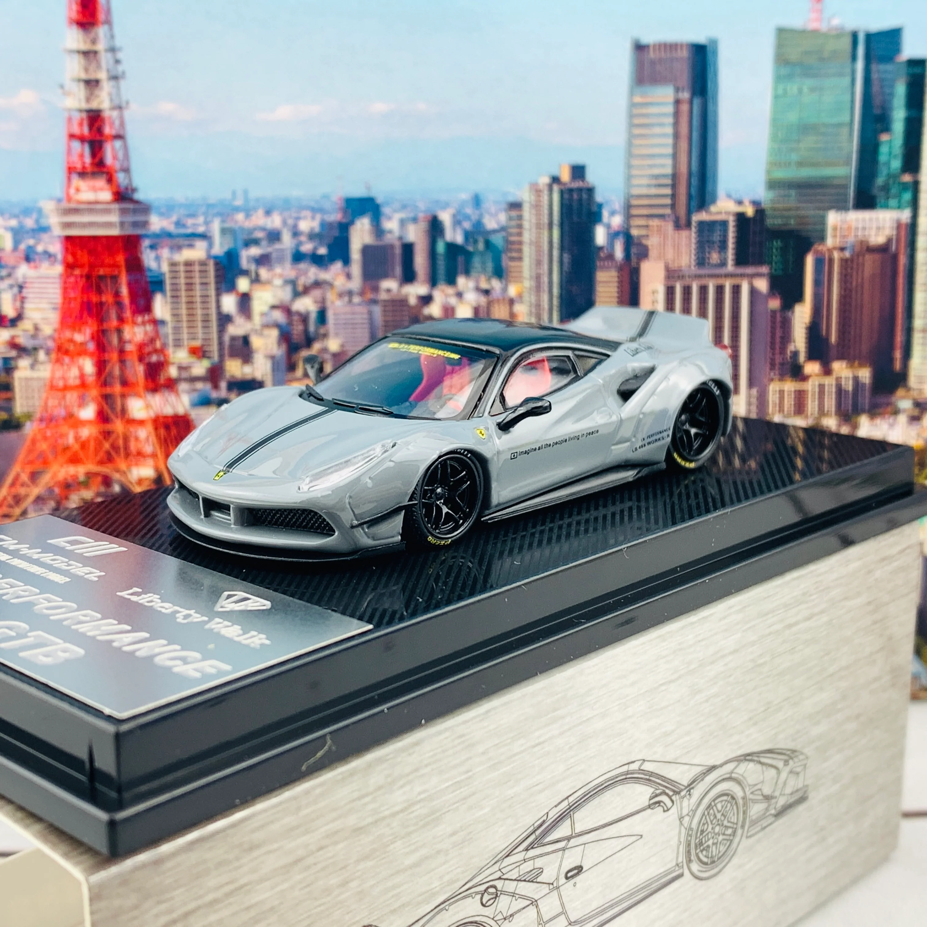 CM-MODEL 1/64 LB488 GTB - Image 2