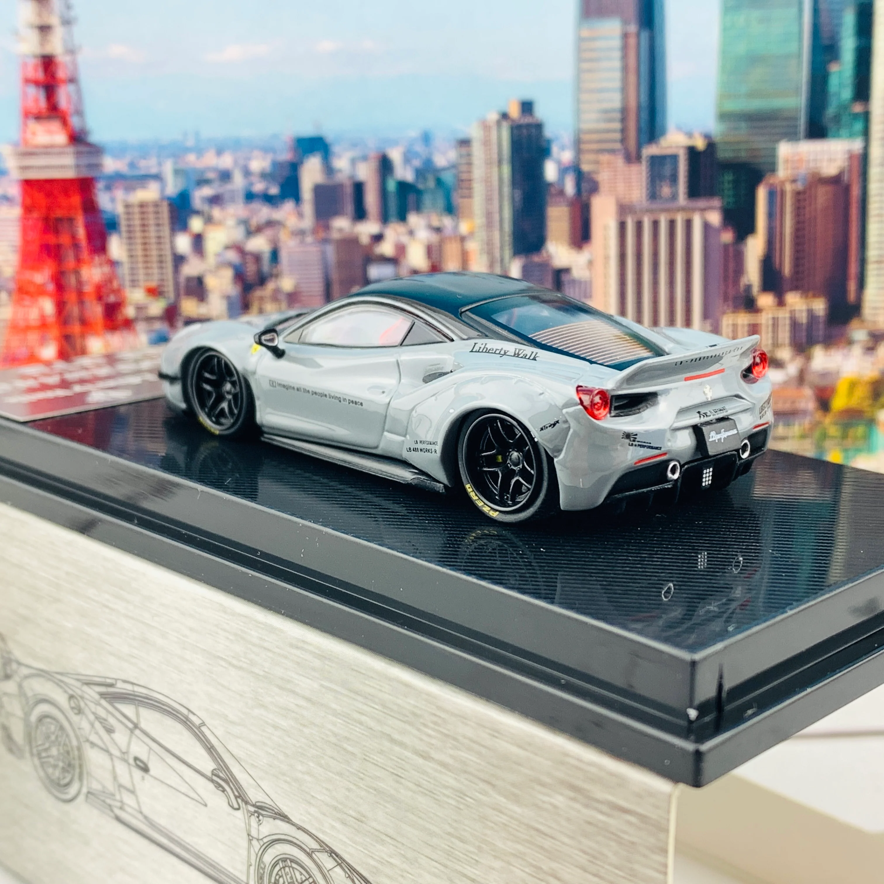 CM-MODEL 1/64 LB488 GTB - Image 4