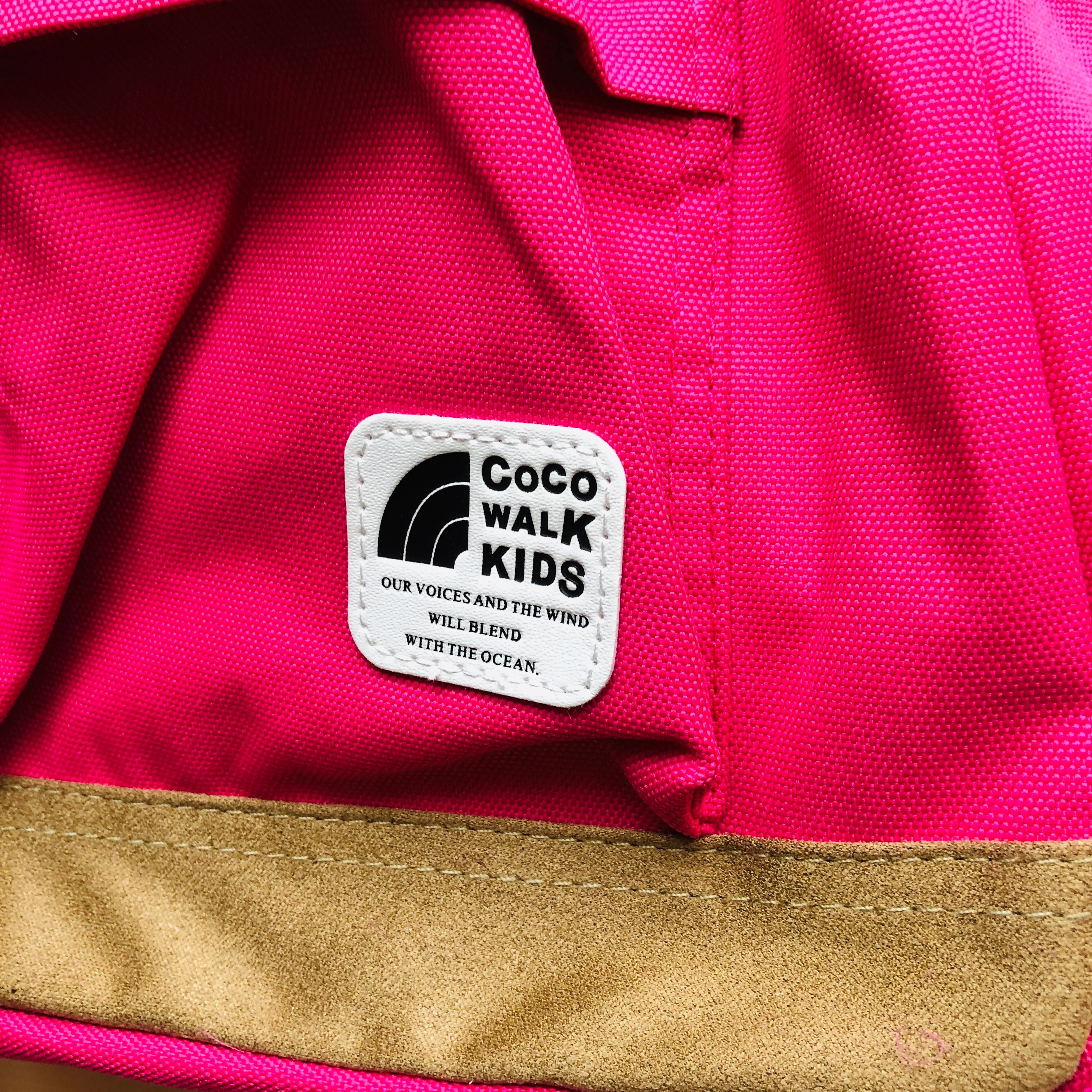 COCO WALK Kid Backpack PINK A-180901-PK - Image 3