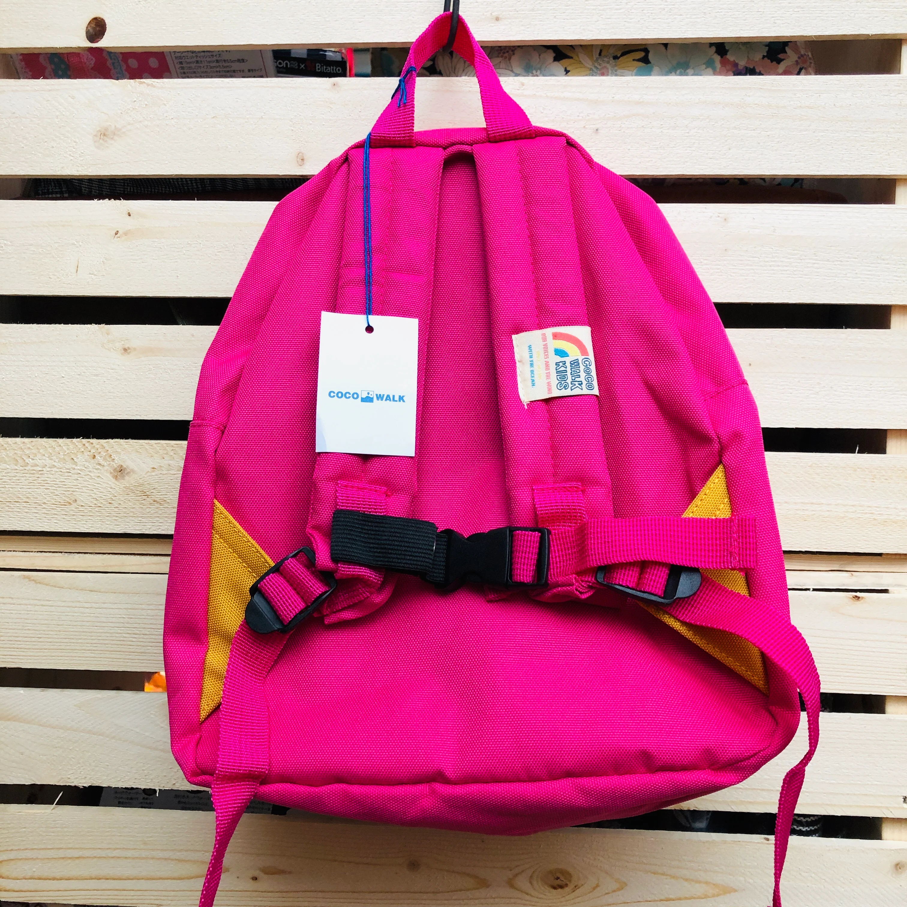 COCO WALK Kid Backpack PINK A-180901-PK - Image 4