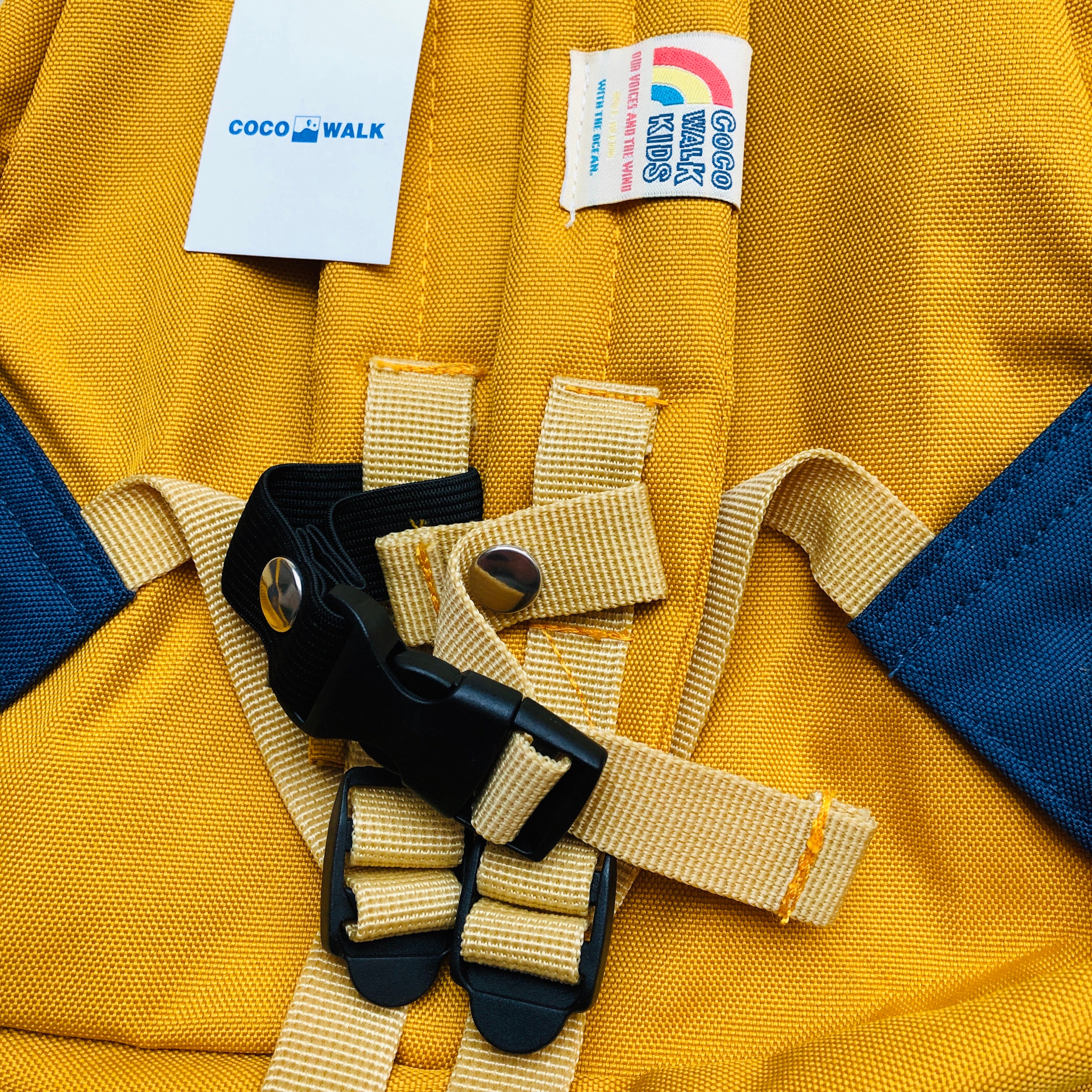 COCO WALK Kid Backpack YELLOW A-180901-MA - Image 3