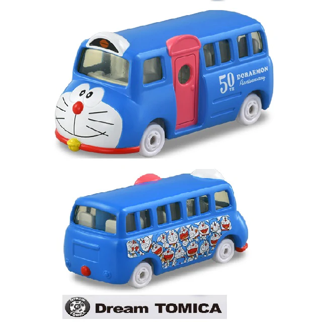 Dream TOMICA 158 Doraemon 50th Anniversary Wrapping Bus - Image 6