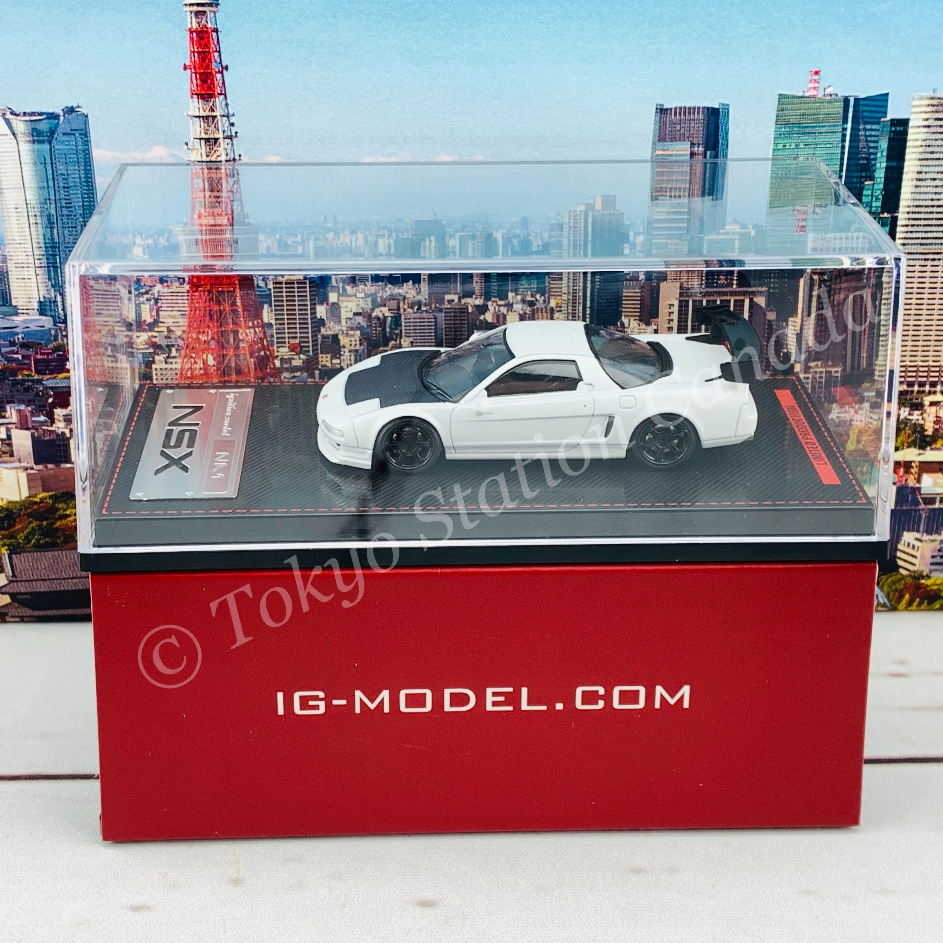 Ignition Model 1/64 Honda NSX (NA1) Matte Pearl White IG1939 - Image 6