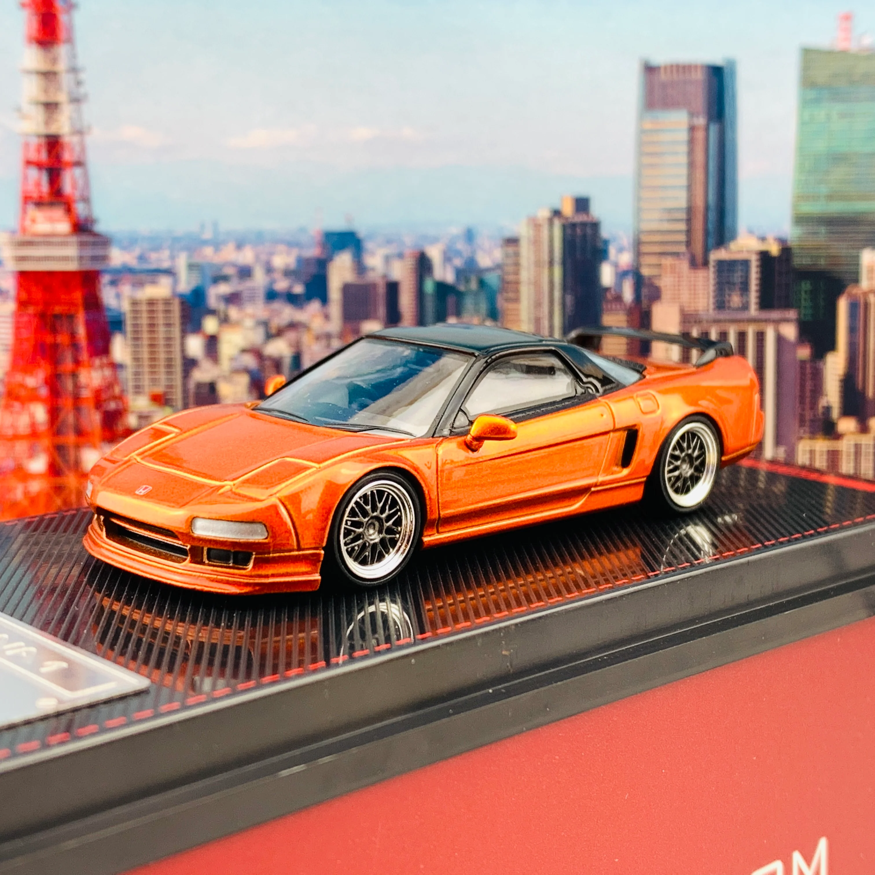Ignition Model 1/64 Honda NSX (NA1) Orange Metallic IG1942 - Image 2