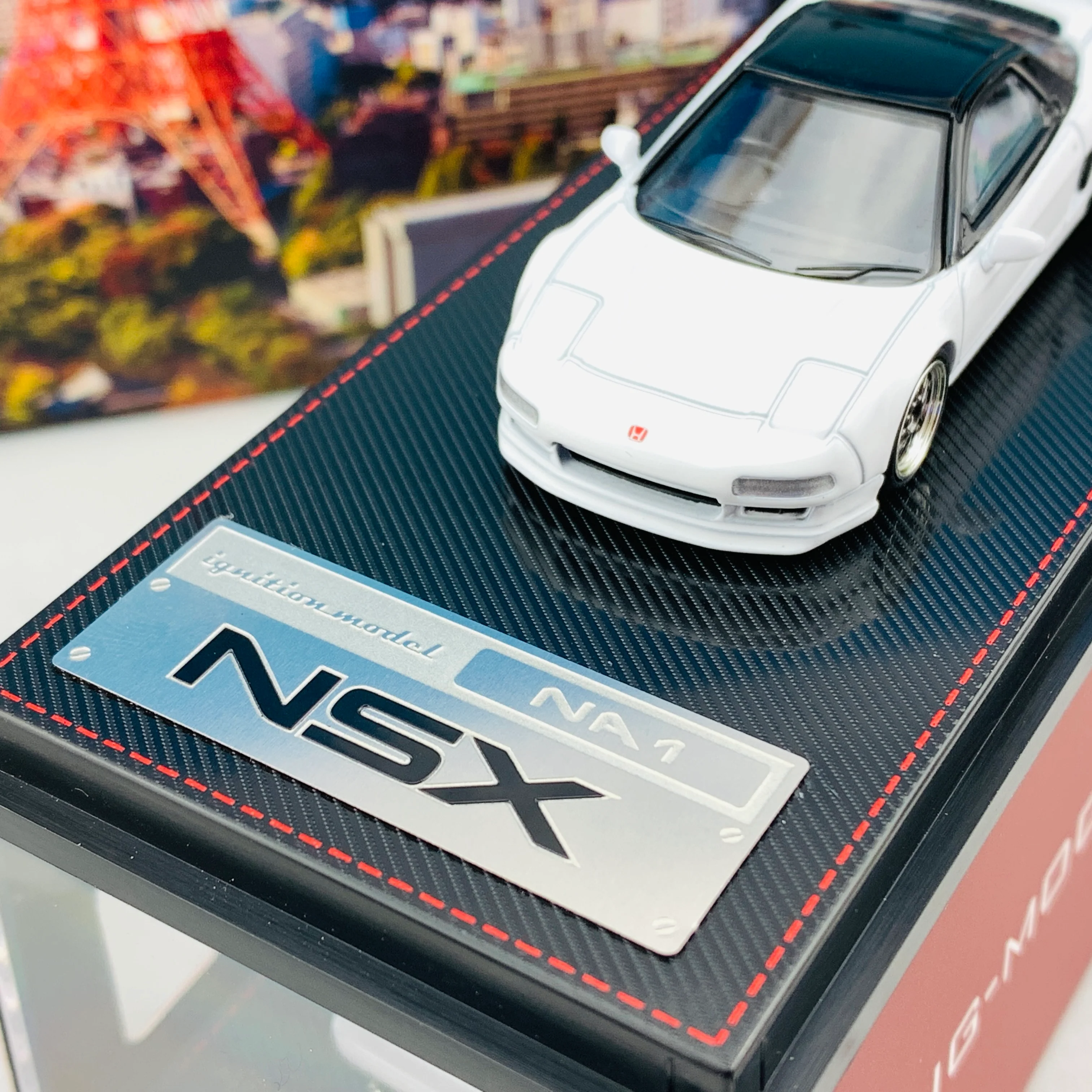 Ignition Model 1/64 Honda NSX (NA1) Pearl White IG1941 - Image 3