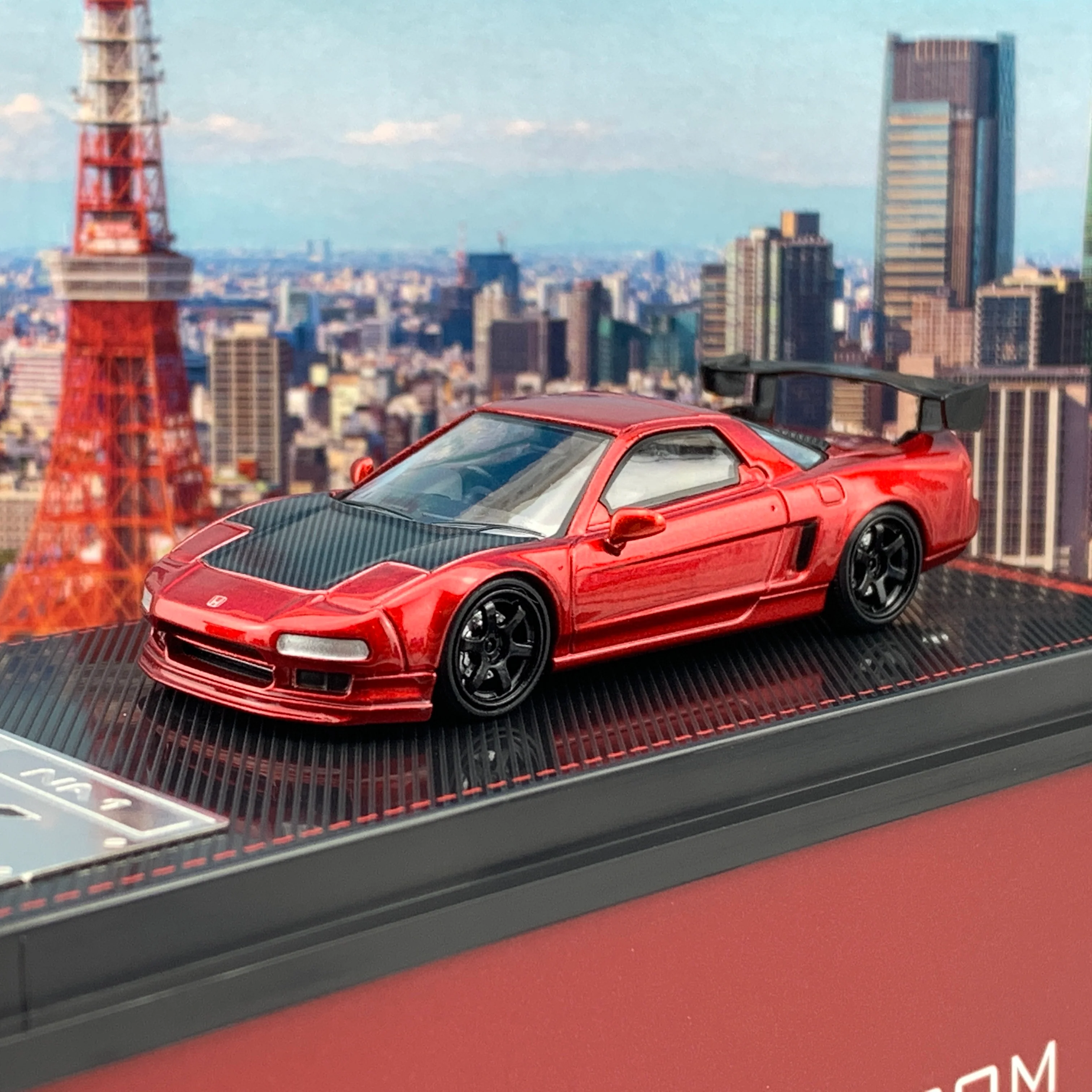 Ignition Model 1/64 Honda NSX (NA1) Red Metallic IG1944 - Image 2