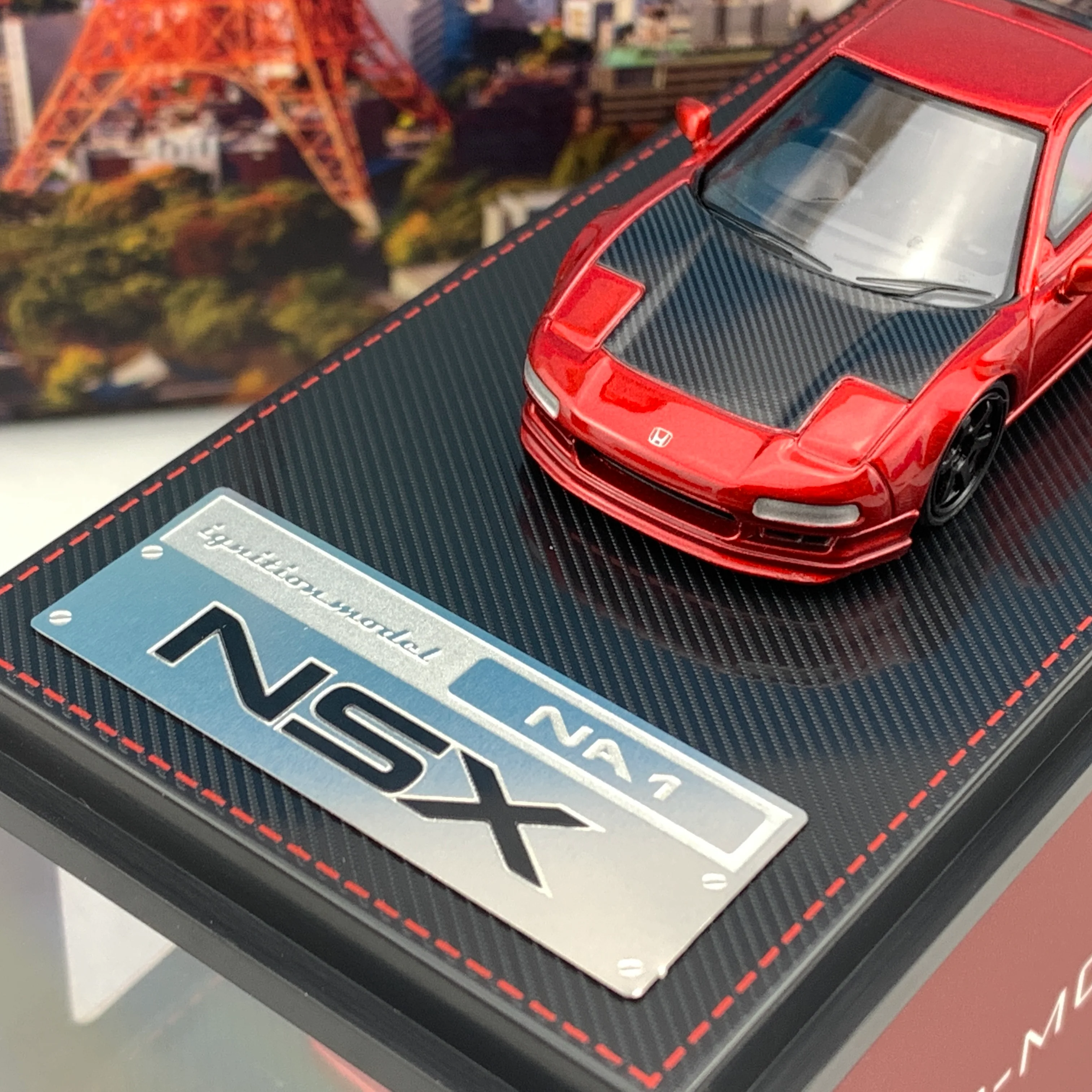 Ignition Model 1/64 Honda NSX (NA1) Red Metallic IG1944 - Image 3