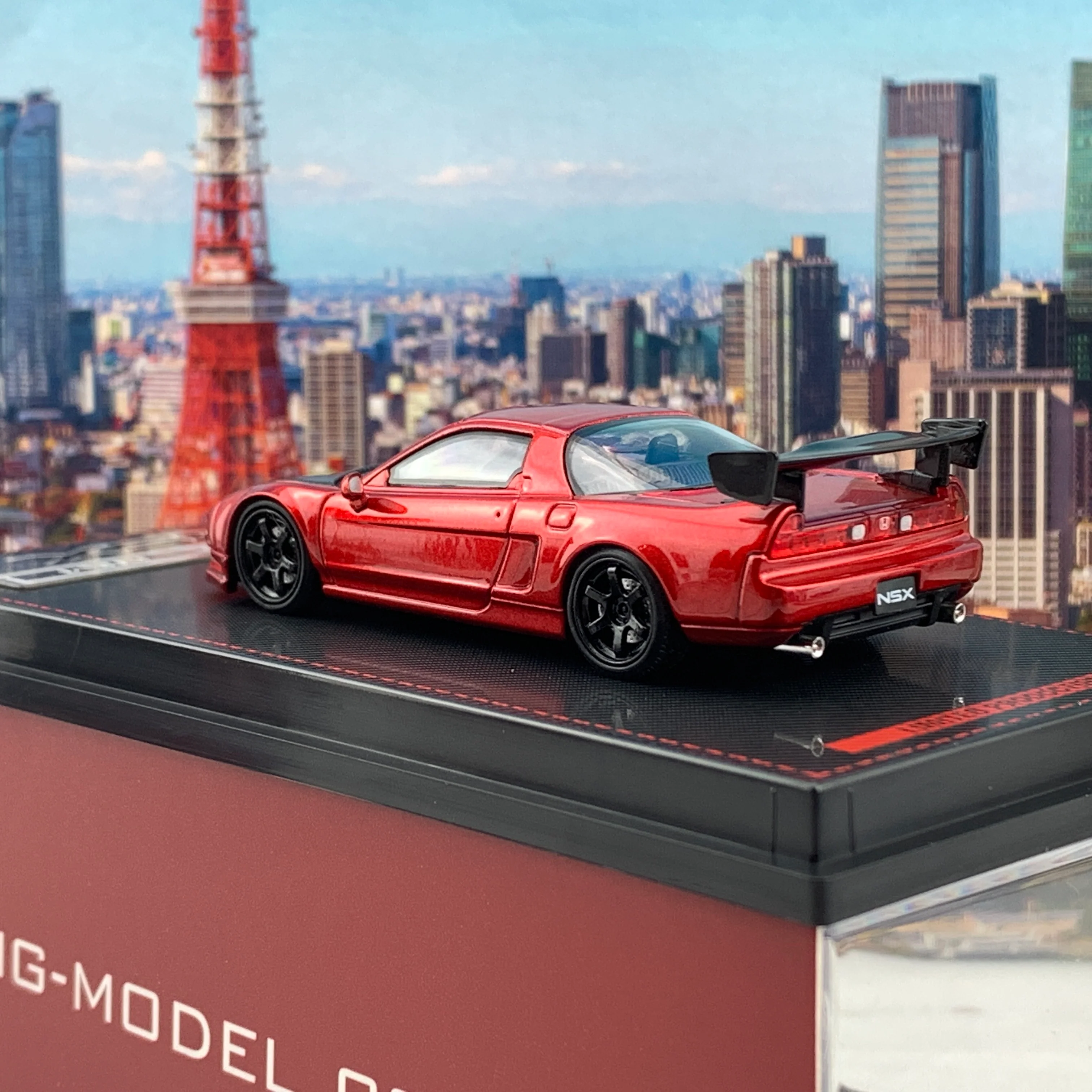 Ignition Model 1/64 Honda NSX (NA1) Red Metallic IG1944 - Image 4