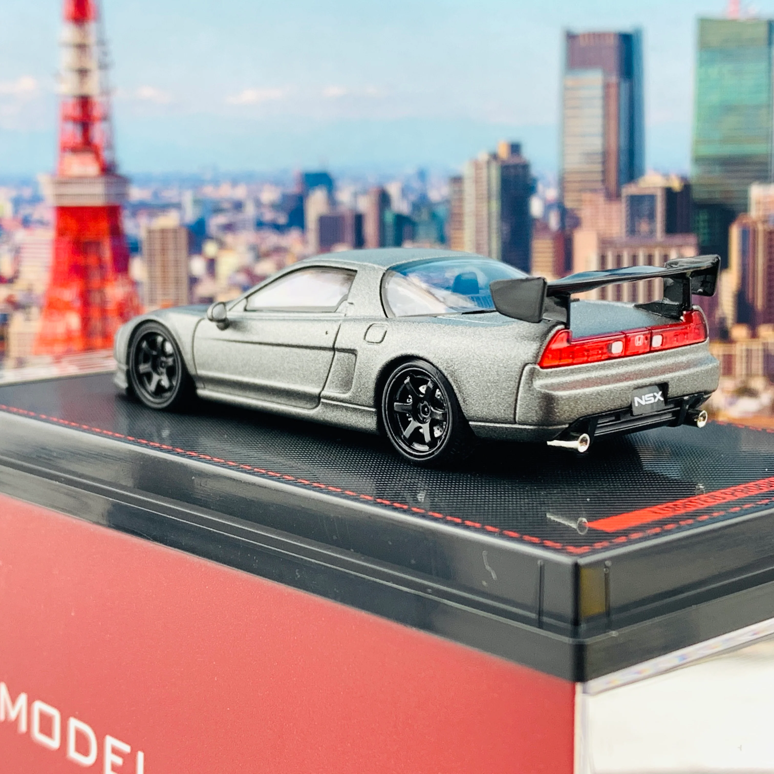 Ignition Model 1/64 Honda NSX (NA1) Titanium Gray IG1946 - Image 4