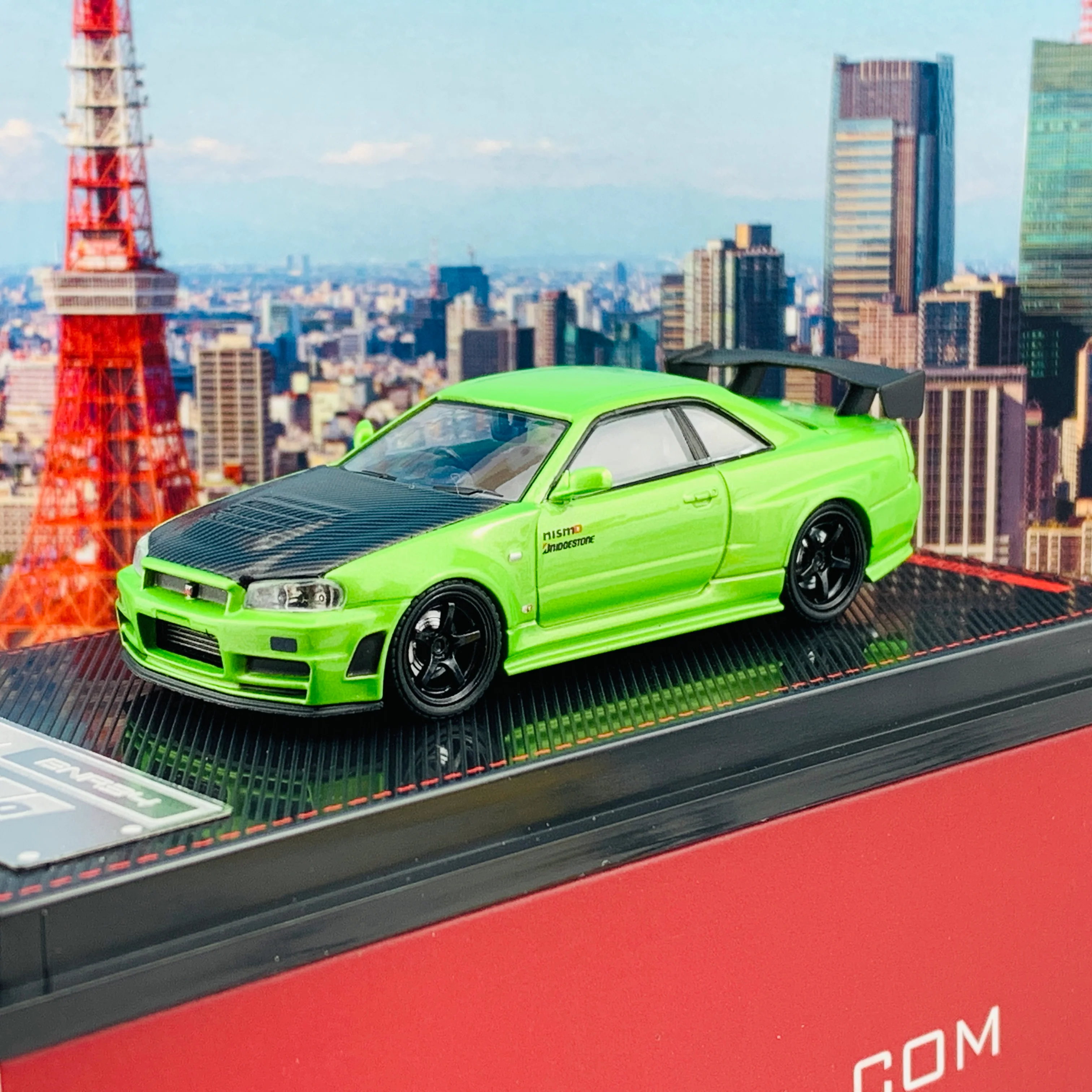 Ignition Model 1/64 Nismo R34 GTR Z-tune Green Metallic IG2126 - Image 3