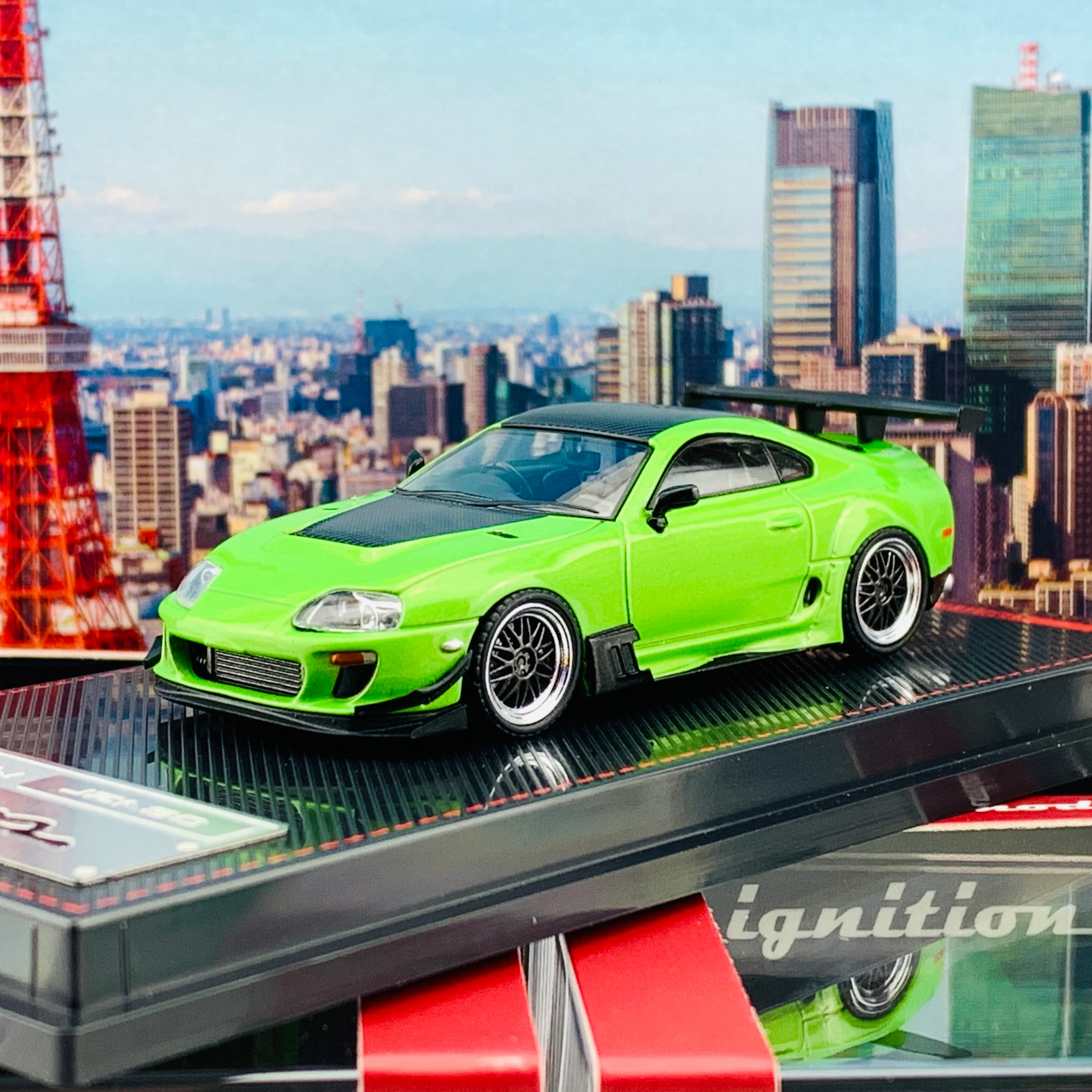 Ignition Model Event Special 1/64 Toyota Supra (JZA80) RZ Green Metallic IG2125 - Image 2