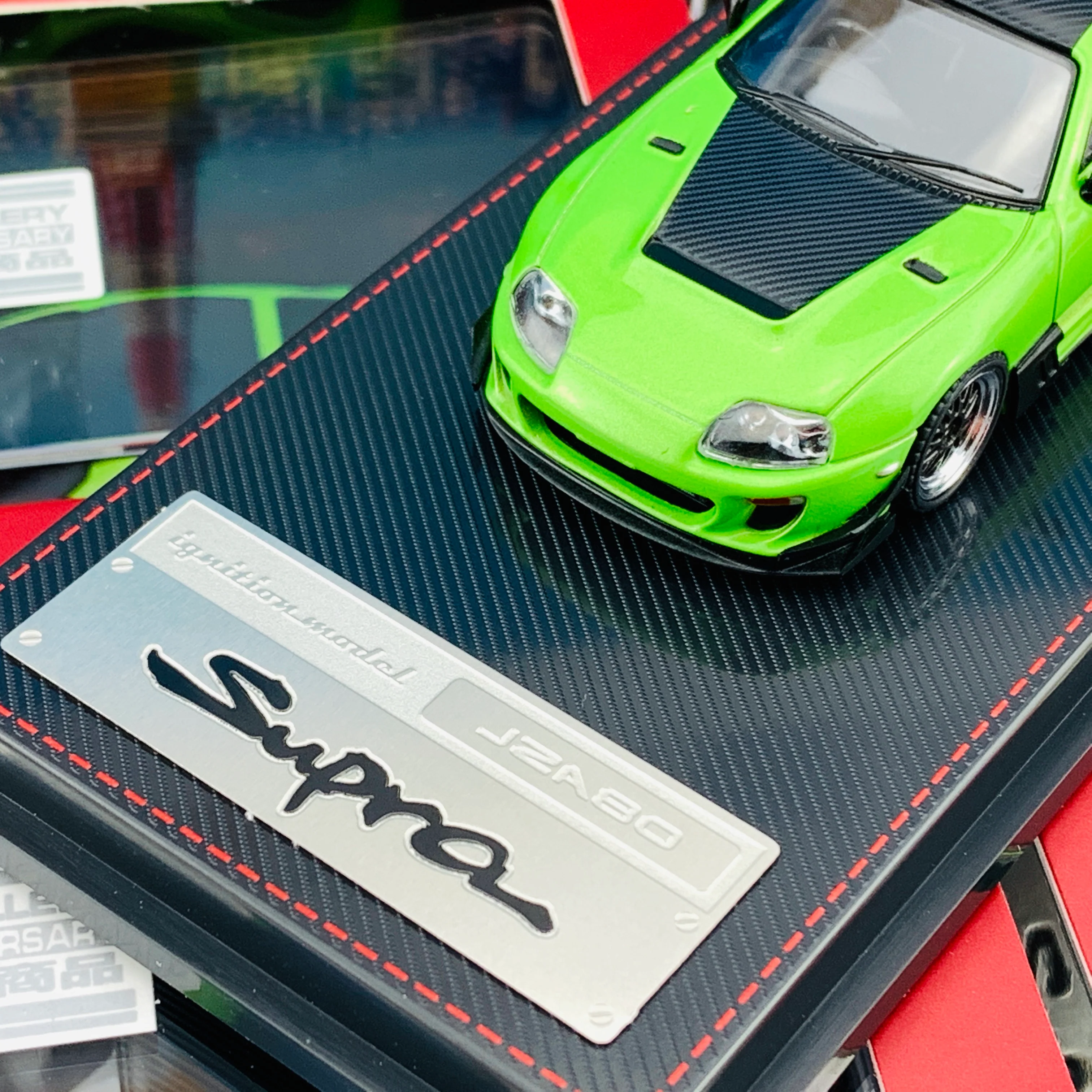 Ignition Model Event Special 1/64 Toyota Supra (JZA80) RZ Green Metallic IG2125 - Image 3