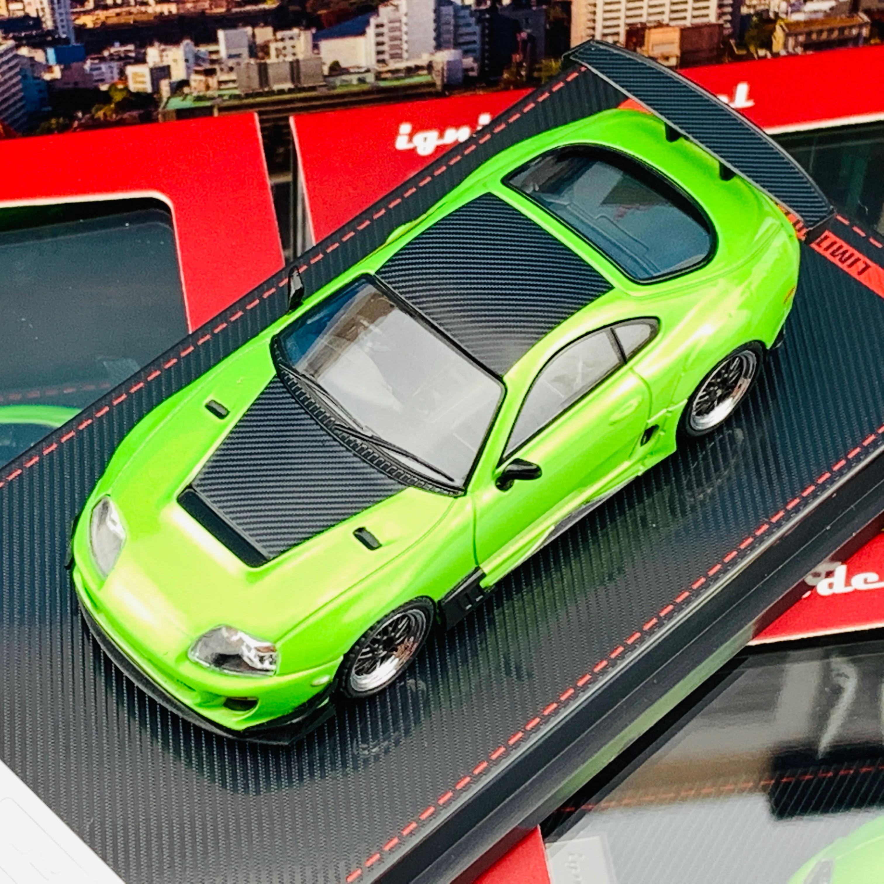 Ignition Model Event Special 1/64 Toyota Supra (JZA80) RZ Green Metallic IG2125 - Image 4
