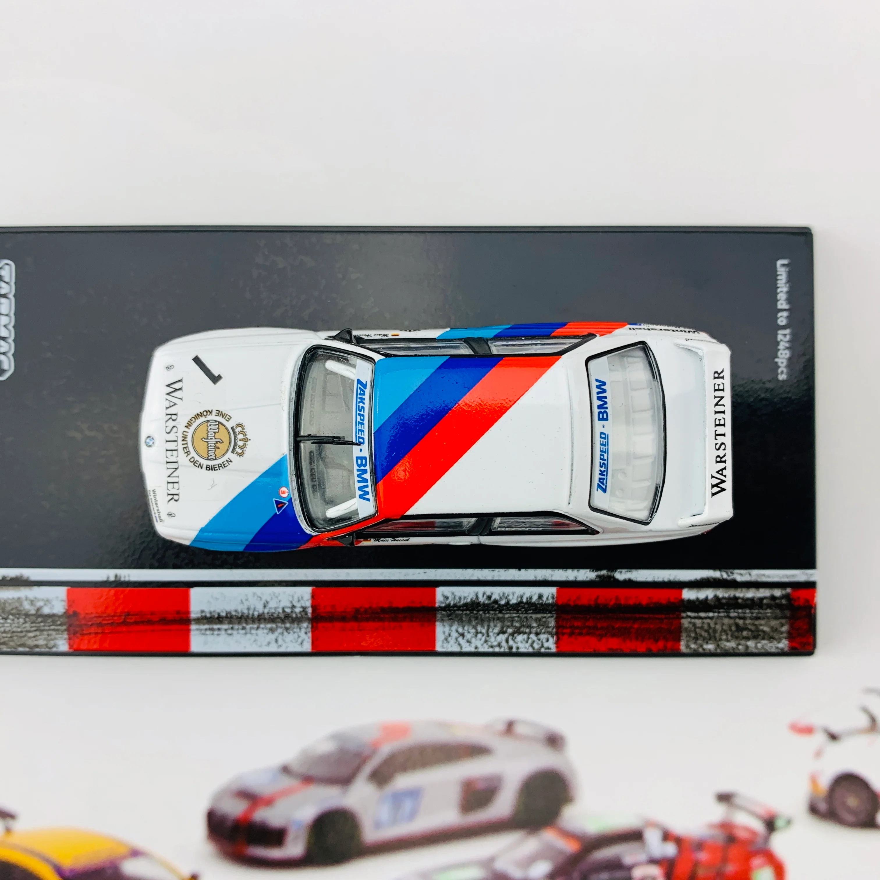 Tarmac Works 1/64 BMW M3 E30 DTM 1987 - Japan Special Edition  T64-009-87DTM01 - Image 3