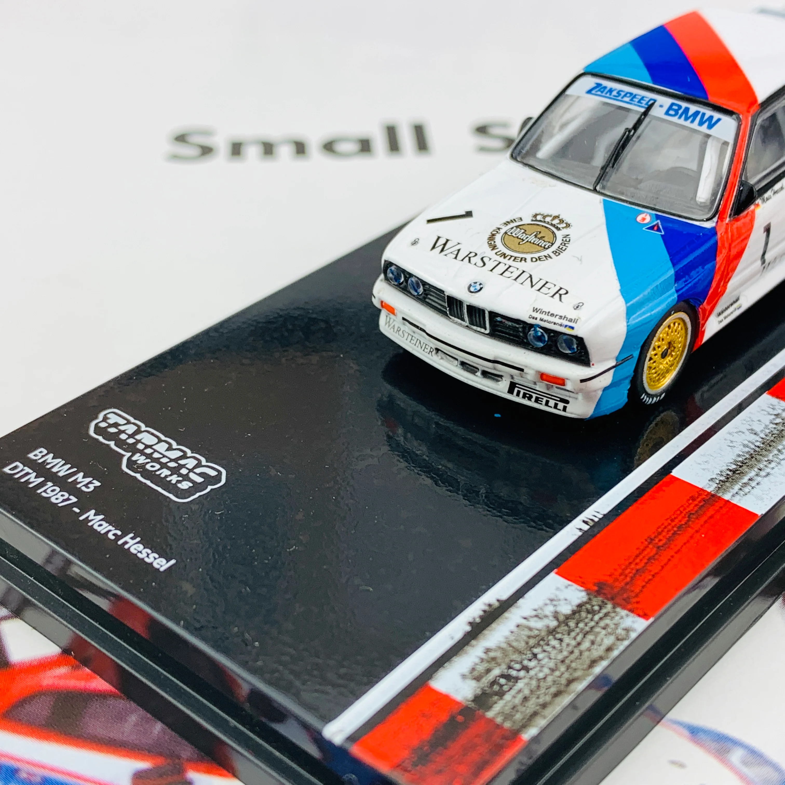 Tarmac Works 1/64 BMW M3 E30 DTM 1987 - Japan Special Edition  T64-009-87DTM01 - Image 4