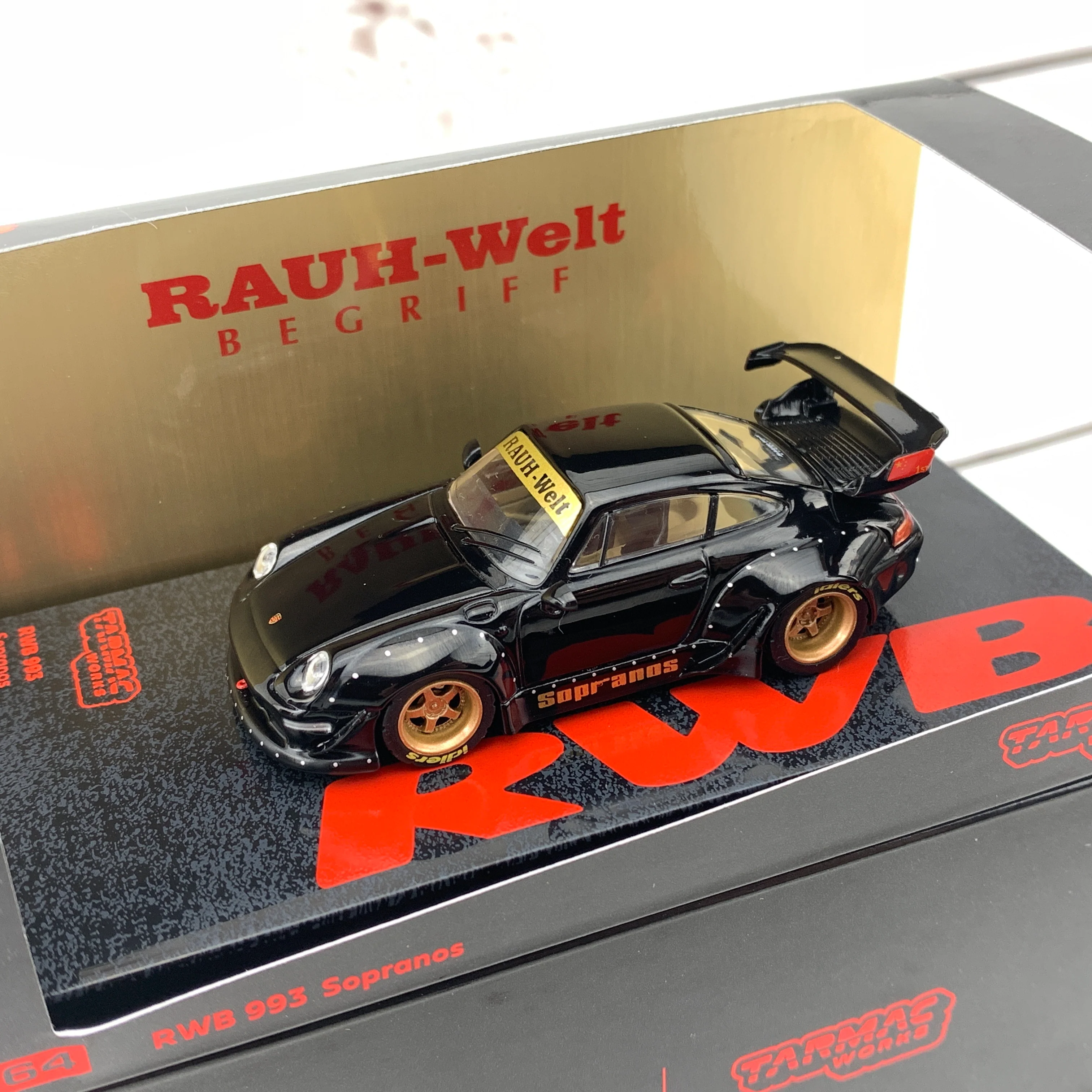 Tarmac Works 1/64 Hobby Collection RWB 993 Sopranos - China Special Edition T64-017-SO2 - Image 2